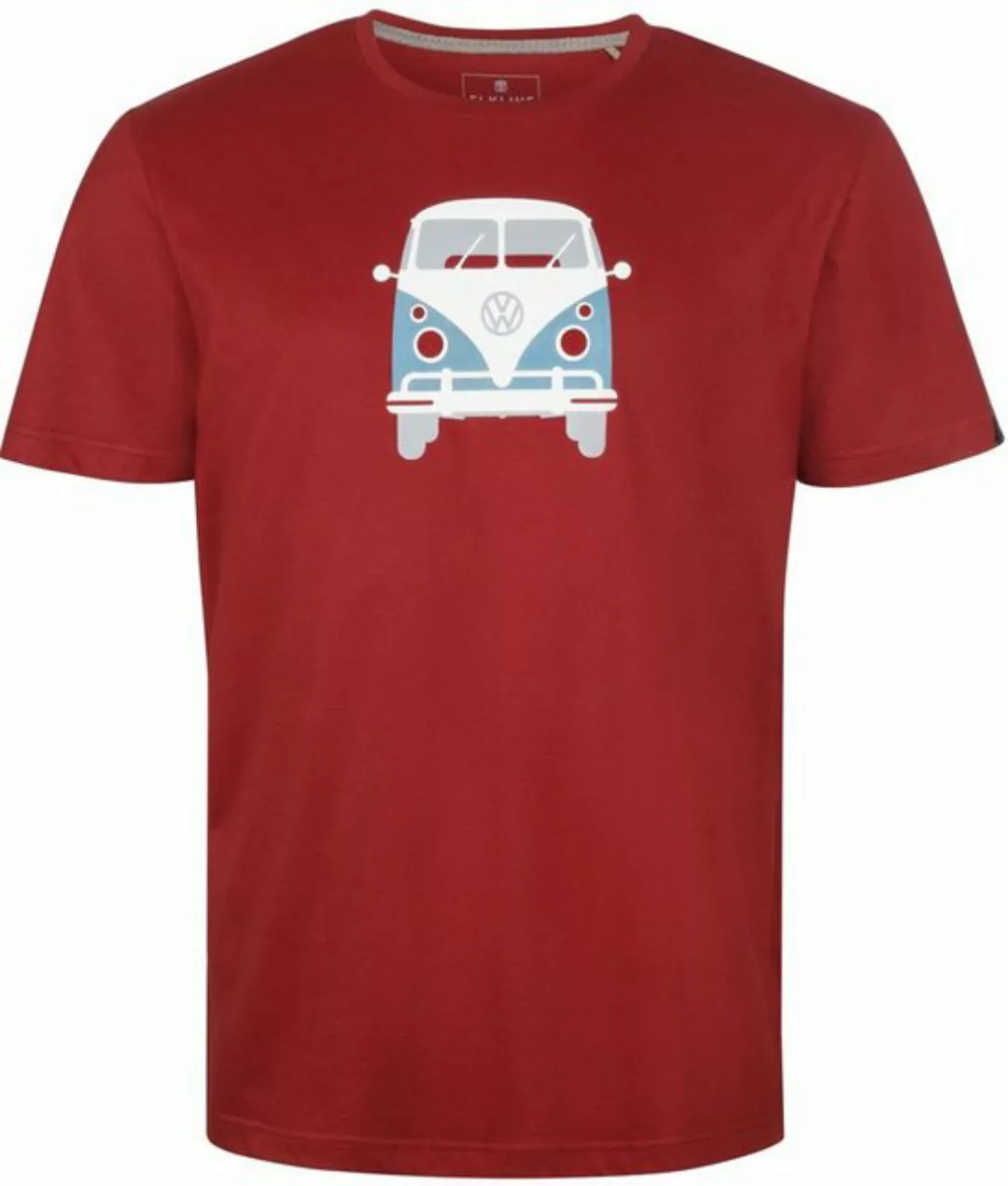 Elkline T-Shirt Methusalem lizenzierter VW Bulli Brust Rücken Print günstig online kaufen