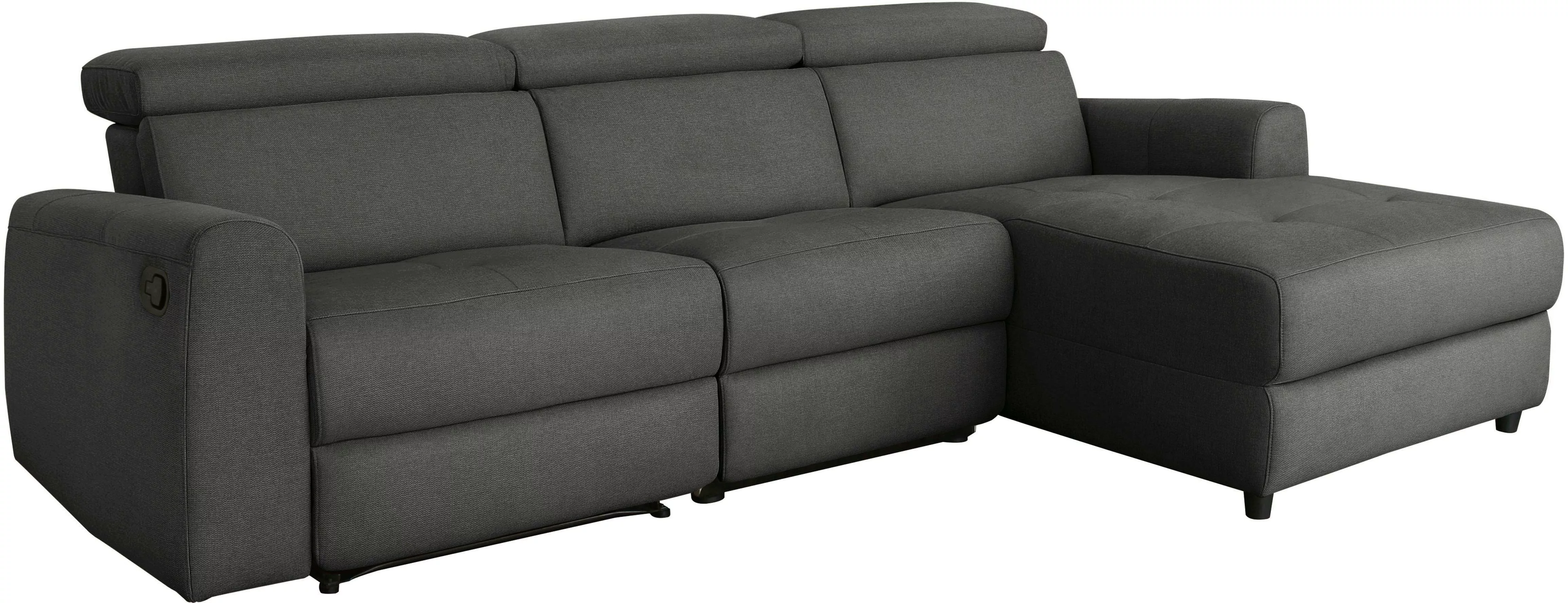 Home affaire Ecksofa "Sentrano, L-Form,", 275 cm, man. o. elektr. Relaxfunk günstig online kaufen