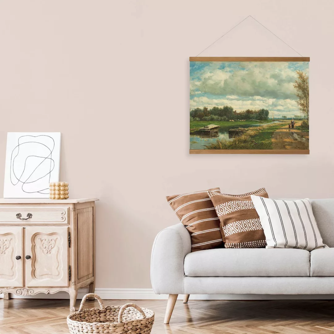 Art for the home Leinwandbild "Dutch Landscape", (1 St.), Luxus Kakemono Le günstig online kaufen