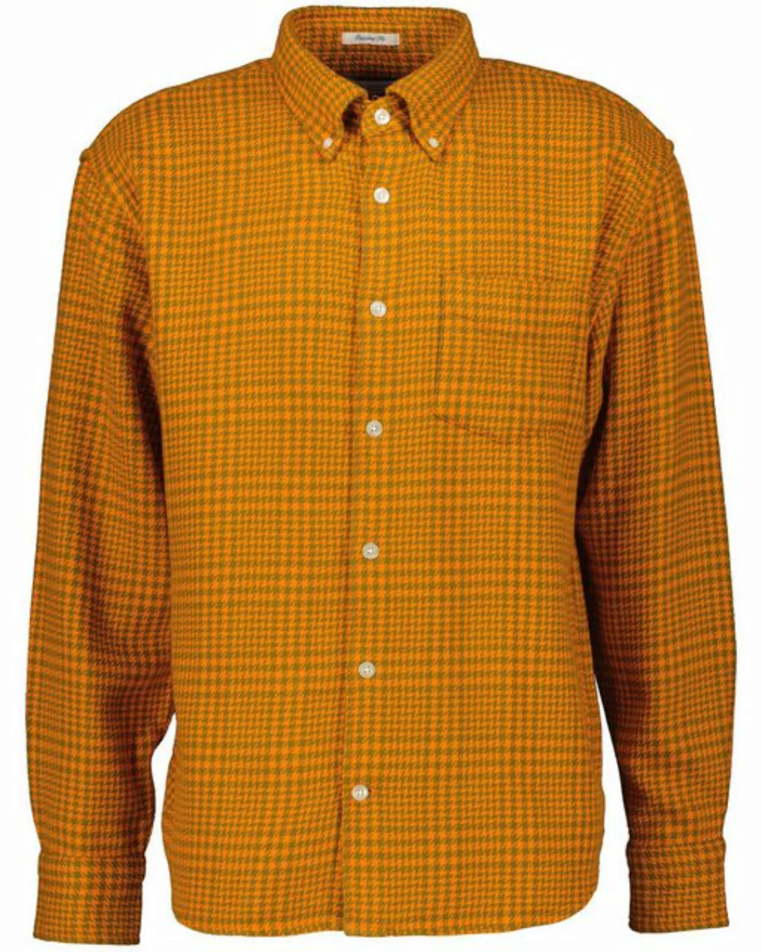 Gant Langarmhemd Herren Hemd HOUNDSTOOTH SHIRT Relaxed Fit (1-tlg) günstig online kaufen