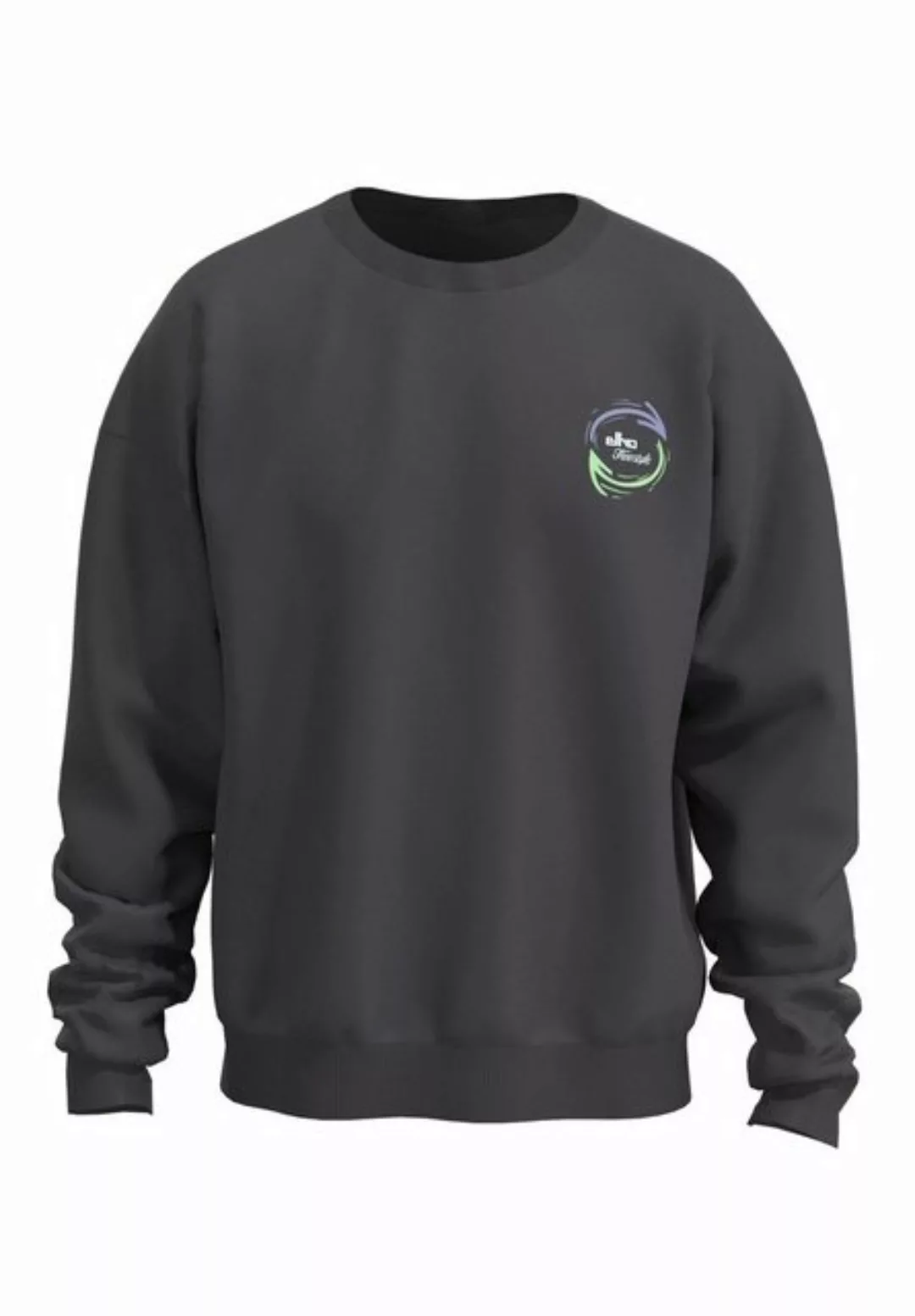 Elho Sweatshirt mit Logo-Stick am Ärmel günstig online kaufen