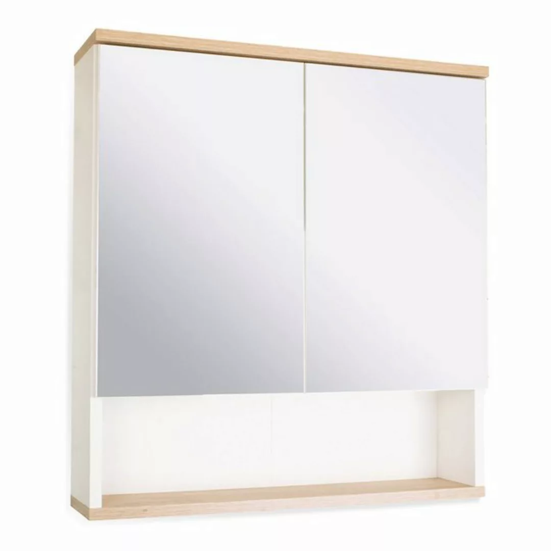 BADEDU Badezimmerspiegelschrank ARC Spiegelschrank mit zusätzlicher Ablage günstig online kaufen