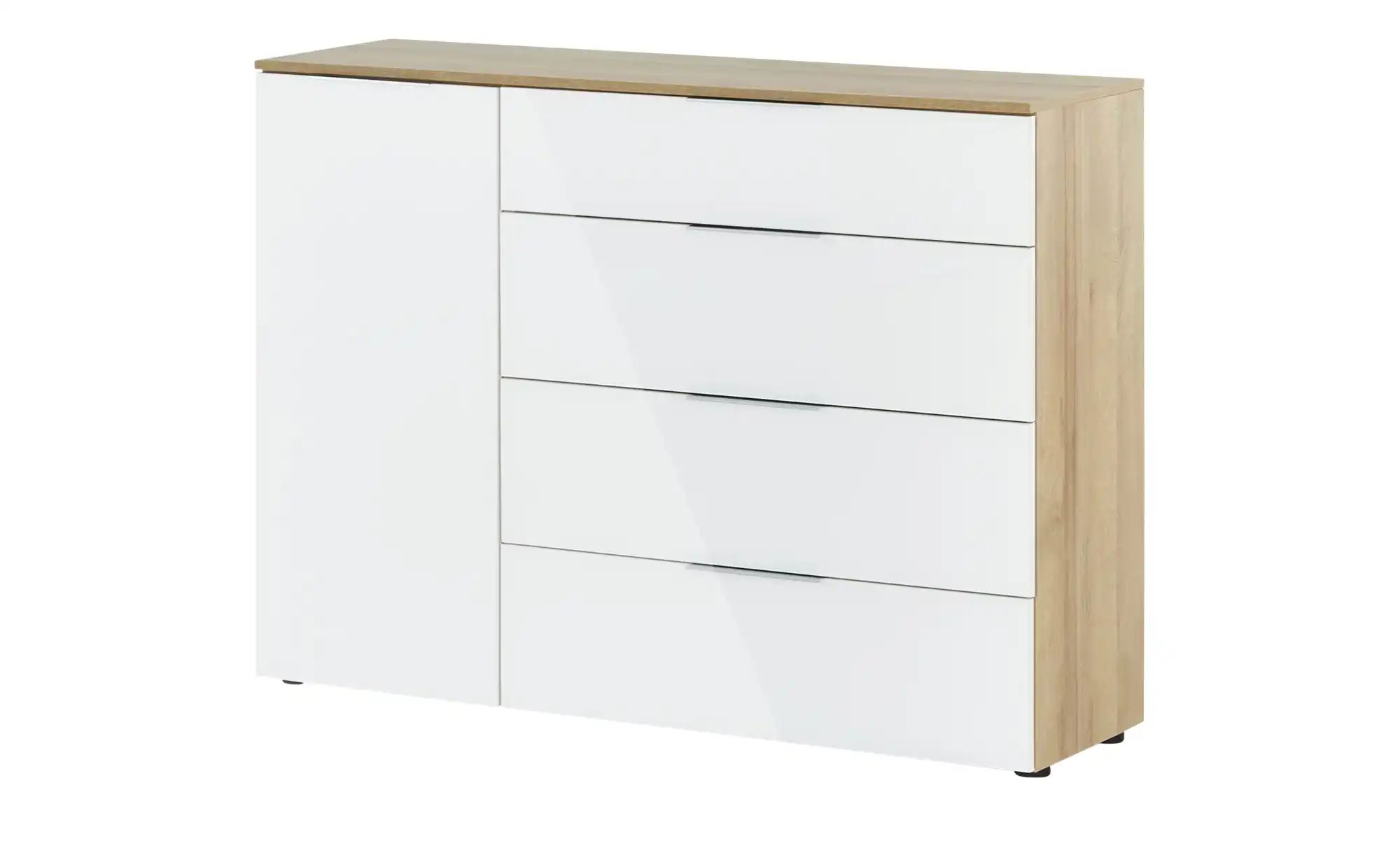 Sideboard  Vitreo ¦ weiß ¦ Maße (cm): B: 135,3 H: 99,8 T: 40 Aktuelles > Sc günstig online kaufen