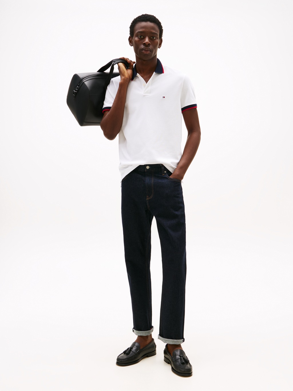 Tommy Hilfiger Poloshirt "CONTRAST COLLAR CUFF REG POLO" günstig online kaufen
