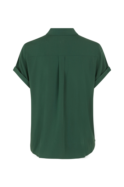 Kurzärmelige Hemdbluse - Majan Ss Shirt - Aus Ecovero günstig online kaufen