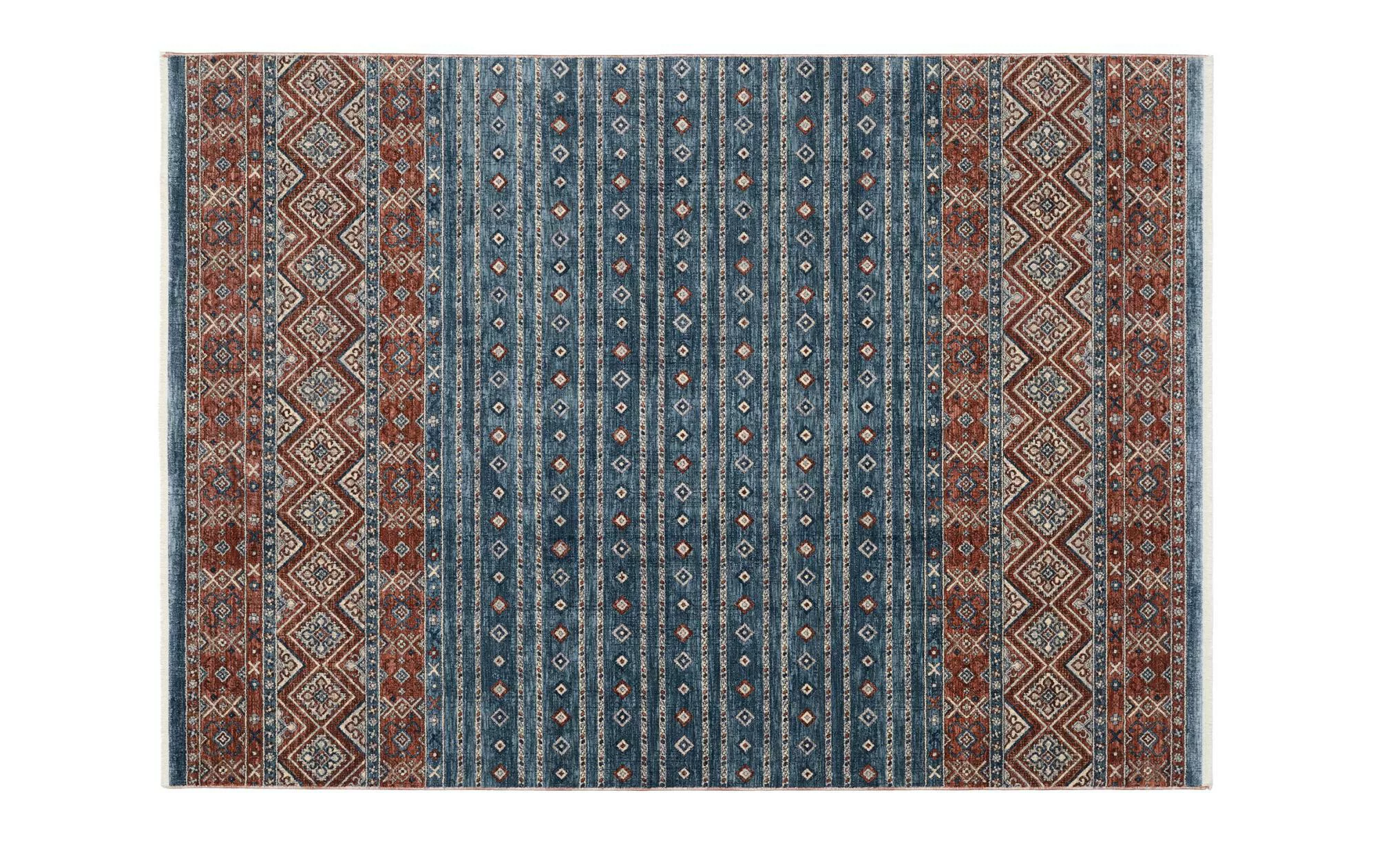 Teppich ¦ blau ¦ Synthetische Fasern ¦ Maße (cm): B: 240 H: 0,5 Teppiche > günstig online kaufen