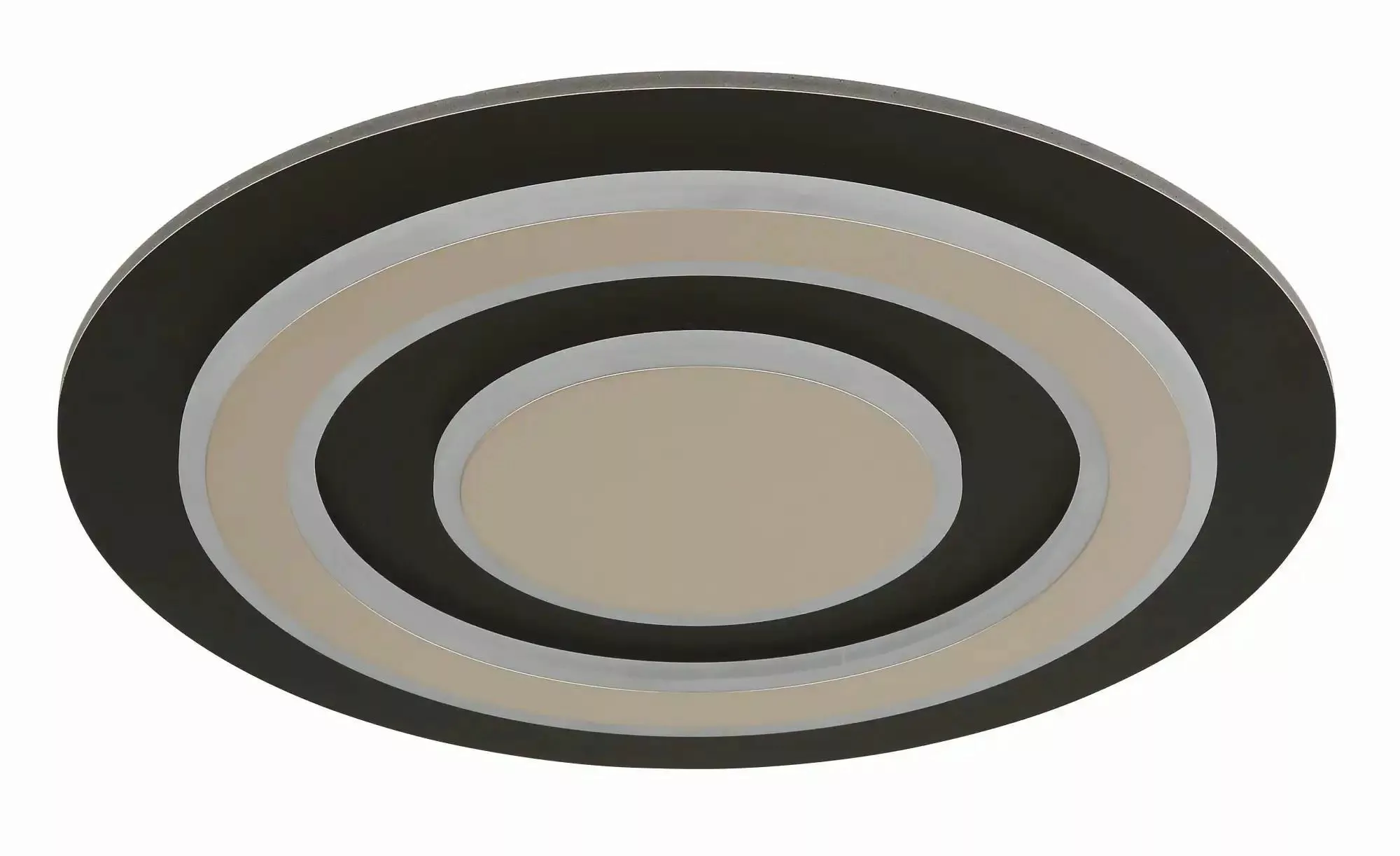 Globo Lighting Deckenleuchte   ¦ schwarz ¦ Maße (cm): B: 48 H: 5,2  Ø: 48 L günstig online kaufen