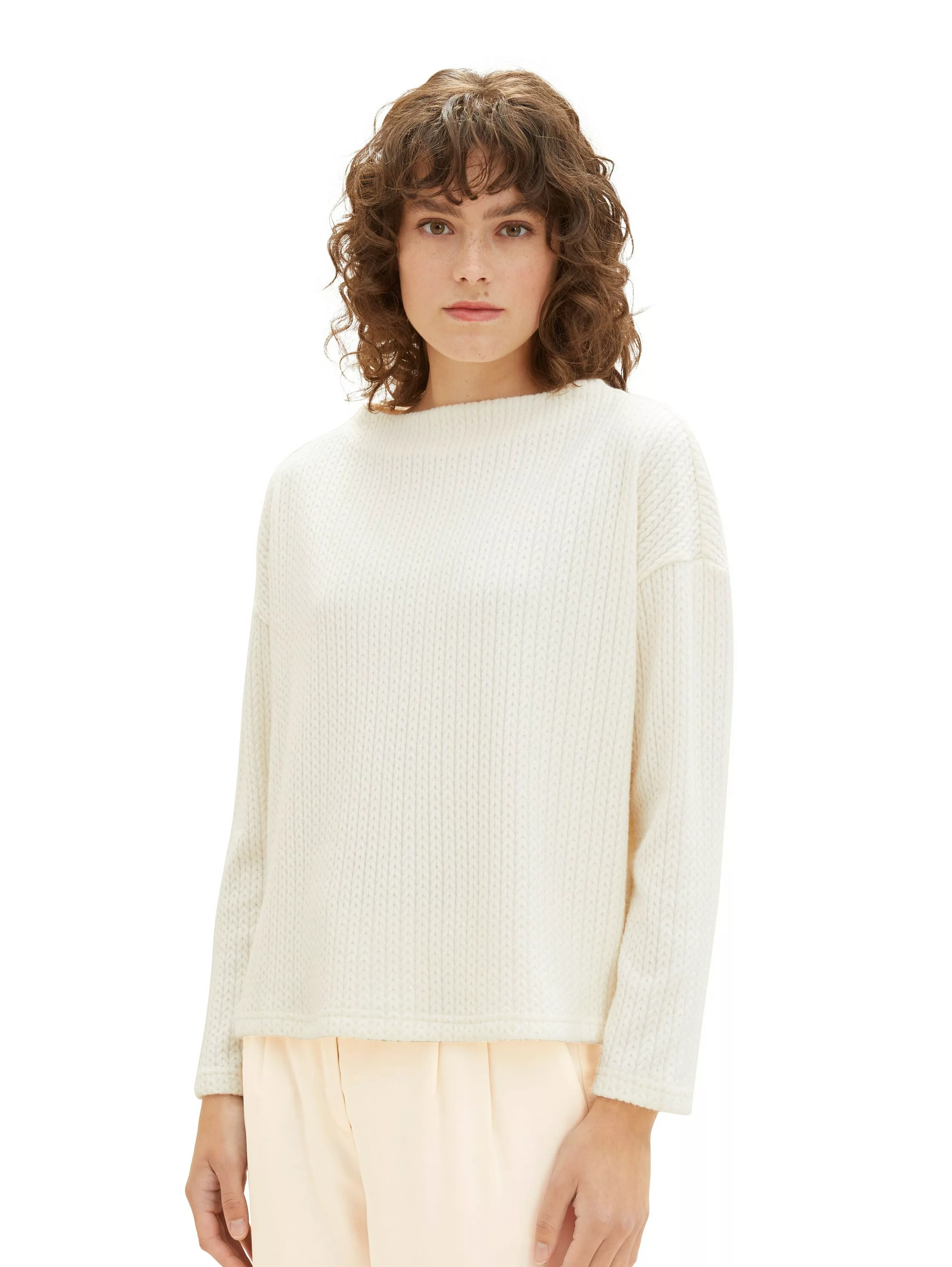 TOM TAILOR Sweatshirt mit Drop-Shoulder Naht günstig online kaufen