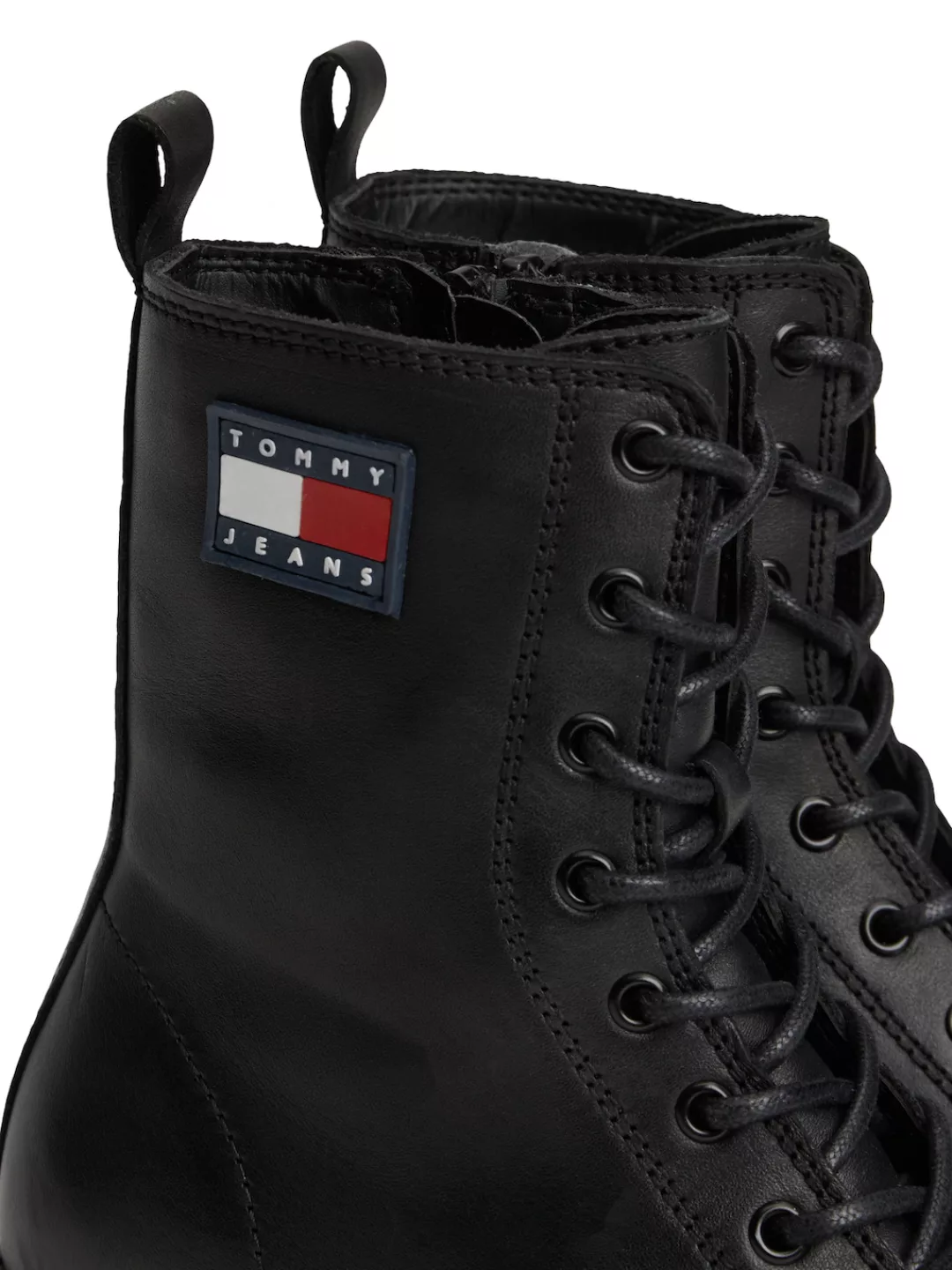 Tommy Jeans Schnürboots "TJW URBAN LACE UP BOOT", Blockabsatz, Schnürstiefe günstig online kaufen