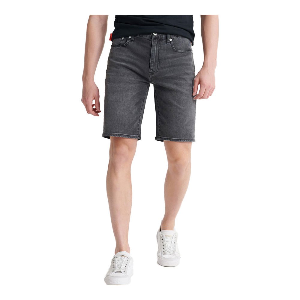 Superdry 02 Tyler Slim Jeans-shorts 33 Canyon Vintage Black günstig online kaufen
