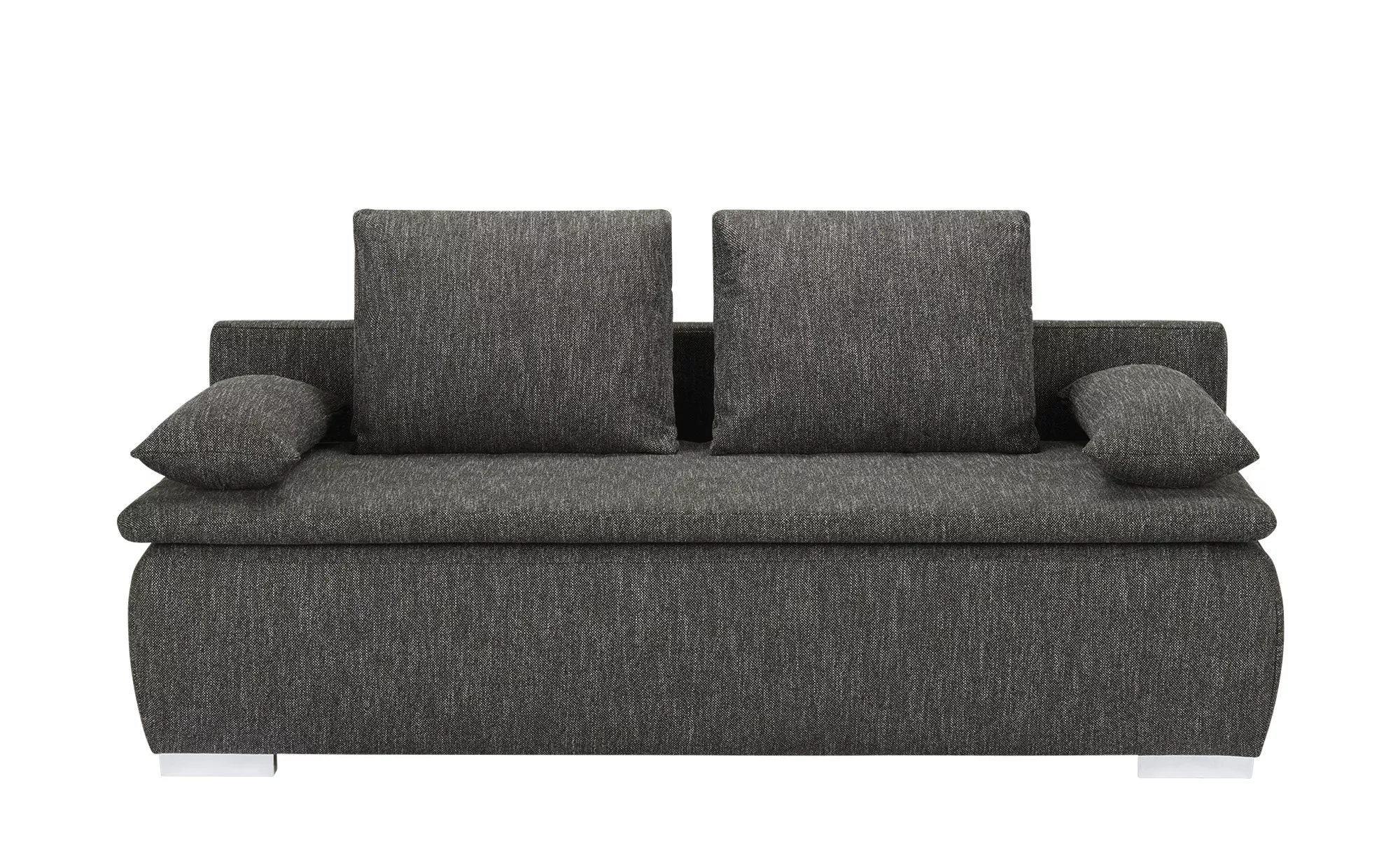 smart Schlafsofa  Leonie ¦ schwarz ¦ Maße (cm): B: 198 H: 92 T: 90 Polsterm günstig online kaufen