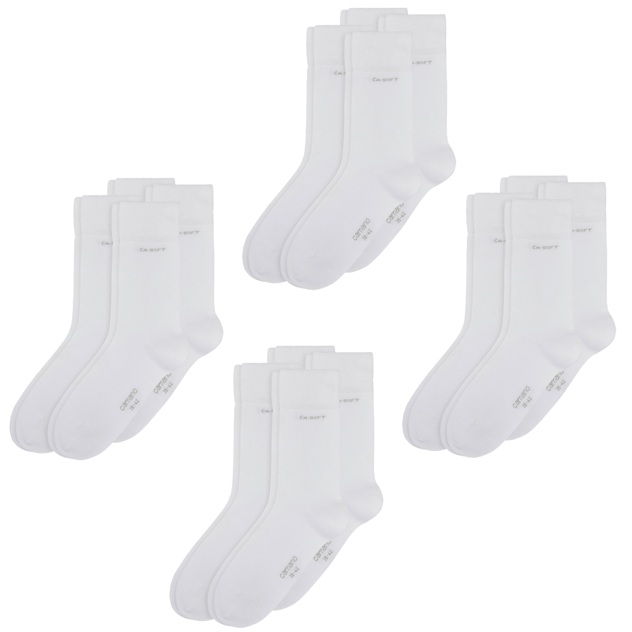 Camano Unisex CA-Soft Socken 4er 6er 8er Multipack günstig online kaufen