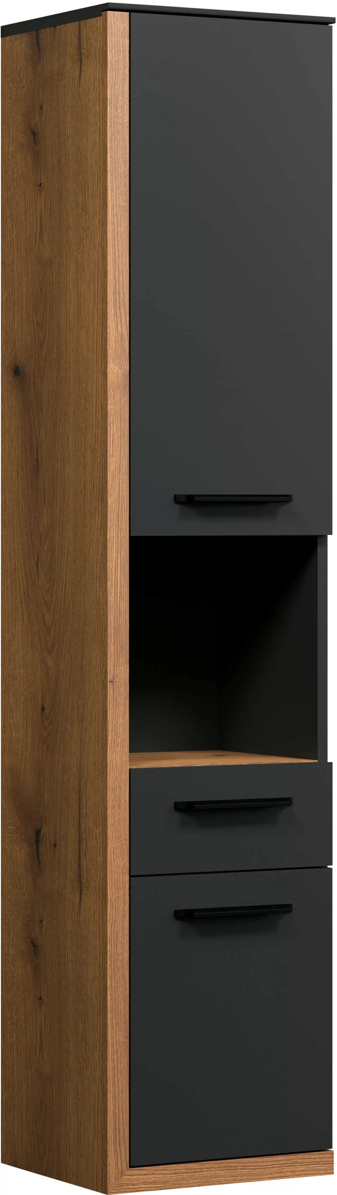 INOSIGN Midischrank "Premont", (1 St.), grauer Bad-Hängeschrank, 35 cm x 15 günstig online kaufen