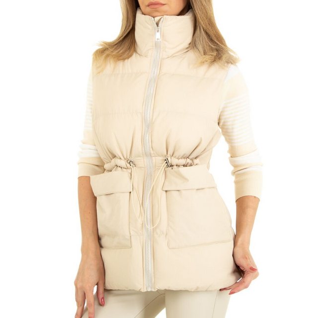 Ital-Design Steppweste Damen Freizeit Gefütterte Jacke günstig online kaufen