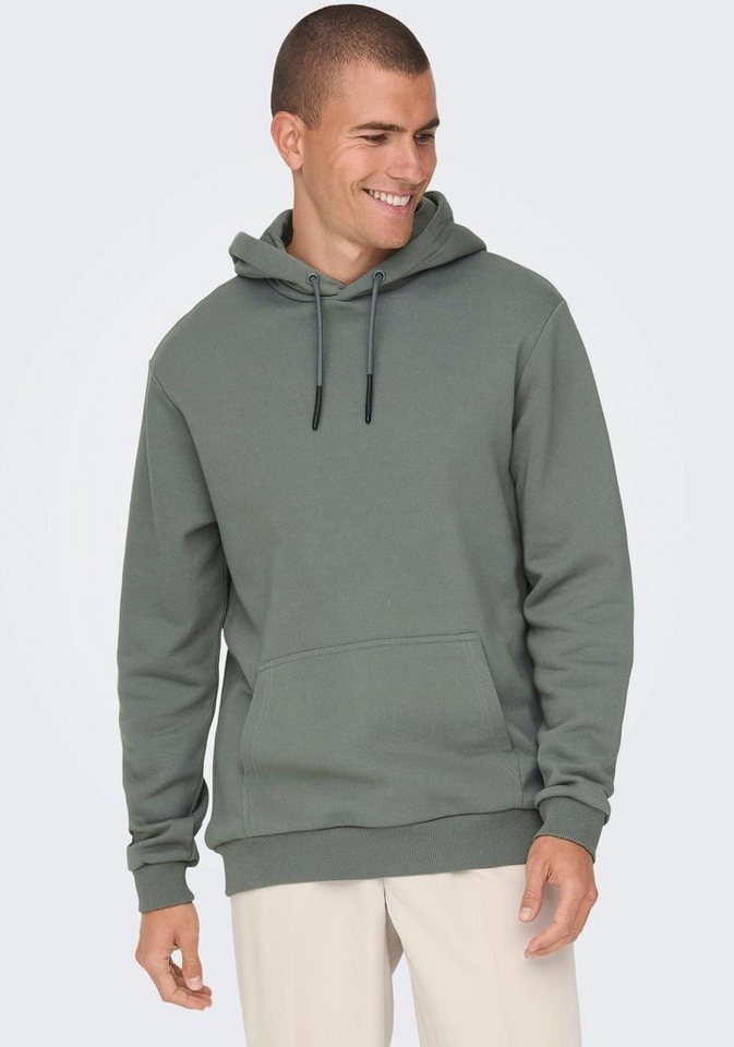 Only & Sons Herren Hoodie Kapuzenpullover ONSCERES günstig online kaufen