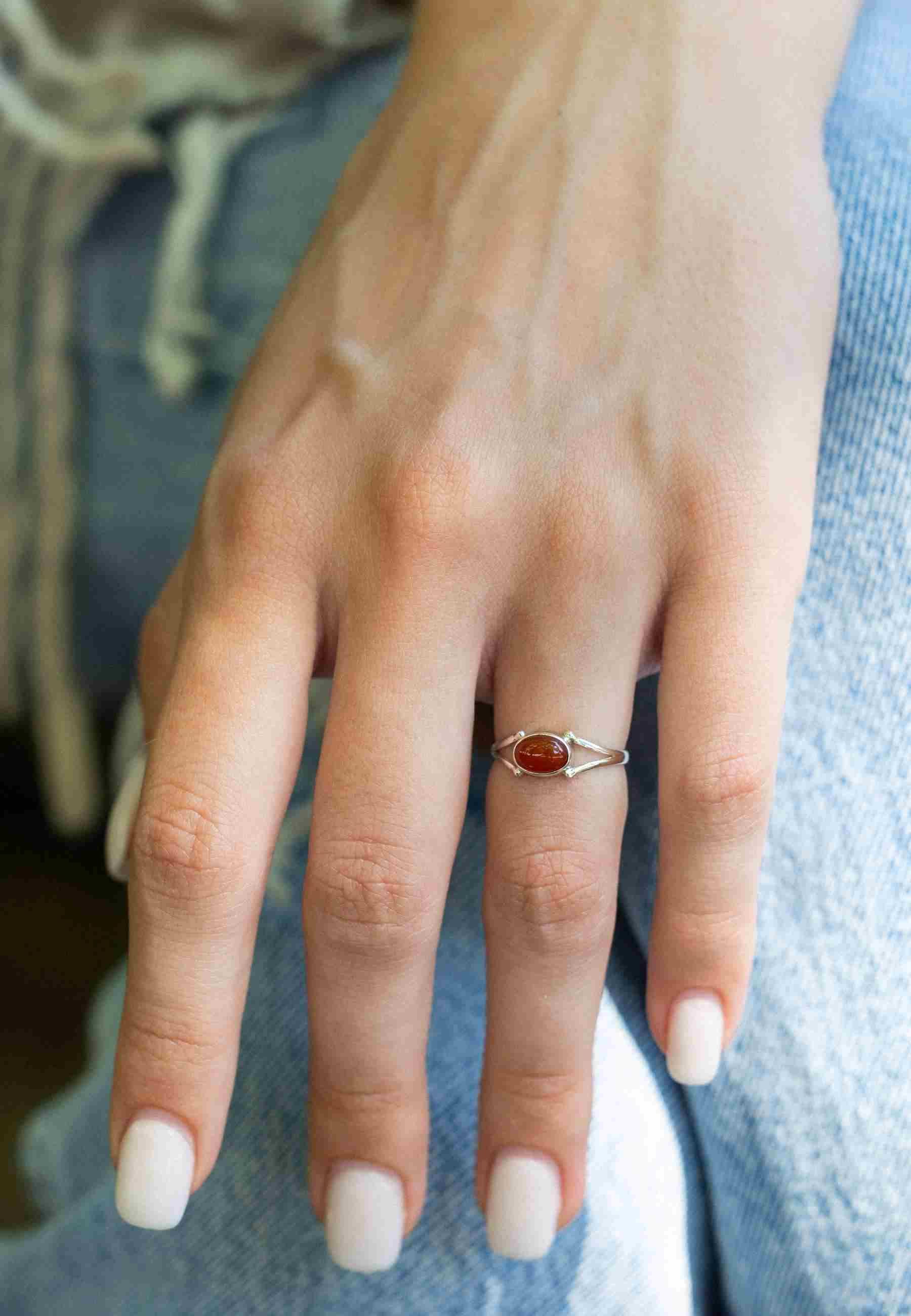 mantraroma Silberring TEKILI oval aus 925 günstig online kaufen