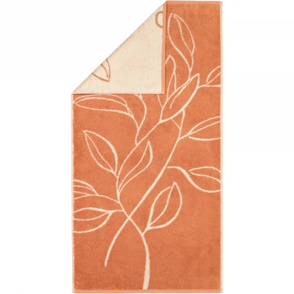 Cawö Handtücher Atelier Floral 6239 - Farbe: kupfer - 33 - Handtuch 50x100 günstig online kaufen