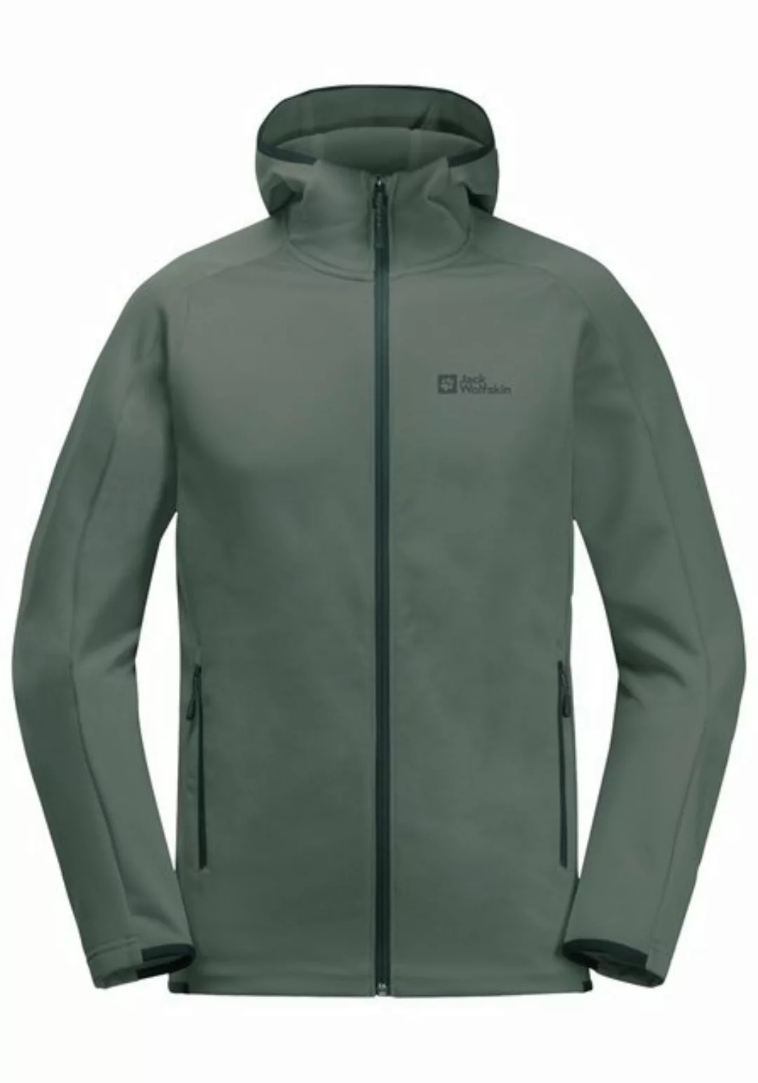 Jack Wolfskin Fleecejacke "ALPGRAT HOODED FZ M", mit Kapuze günstig online kaufen