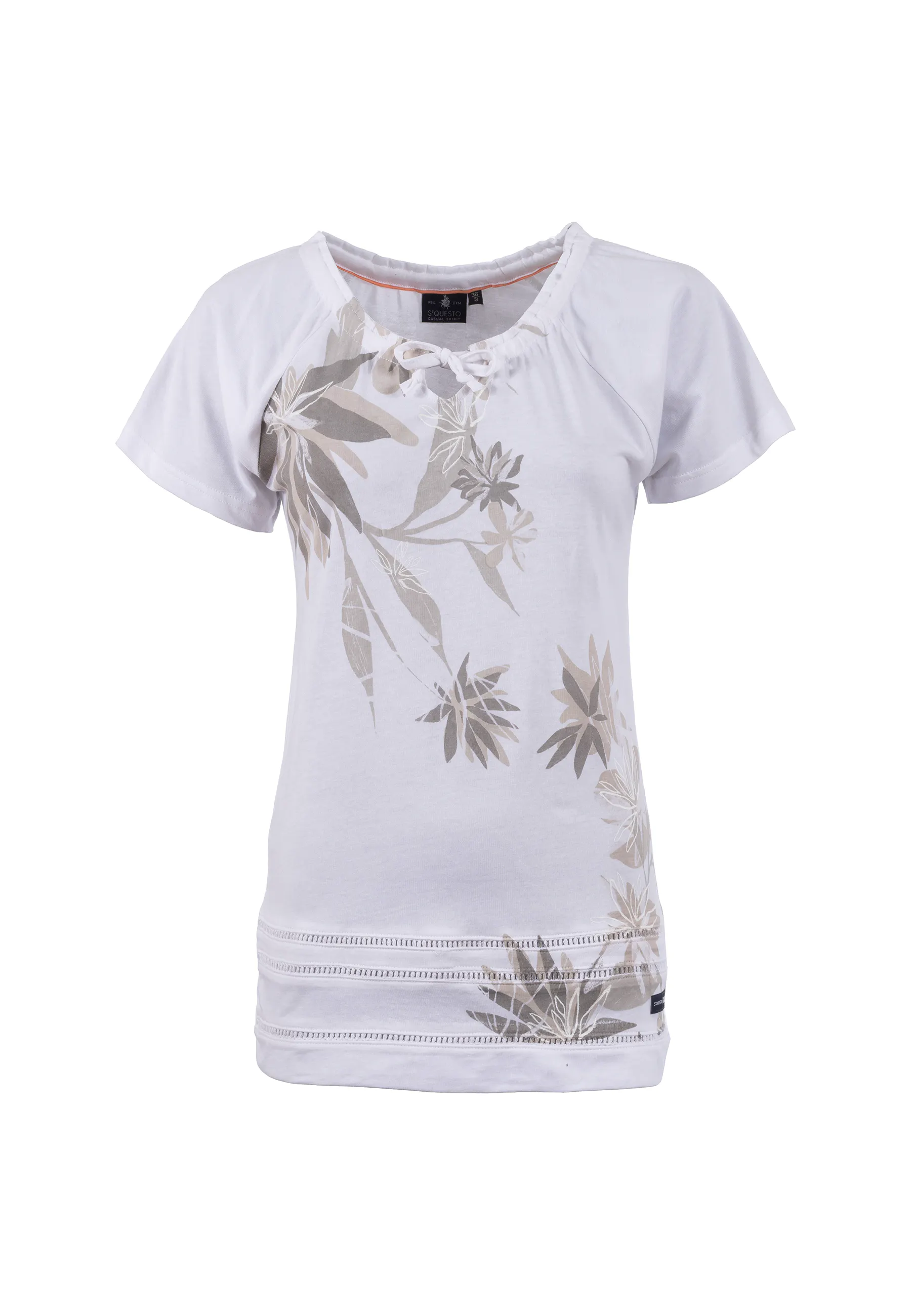 Soquesto Shirt Nikira weiß günstig online kaufen