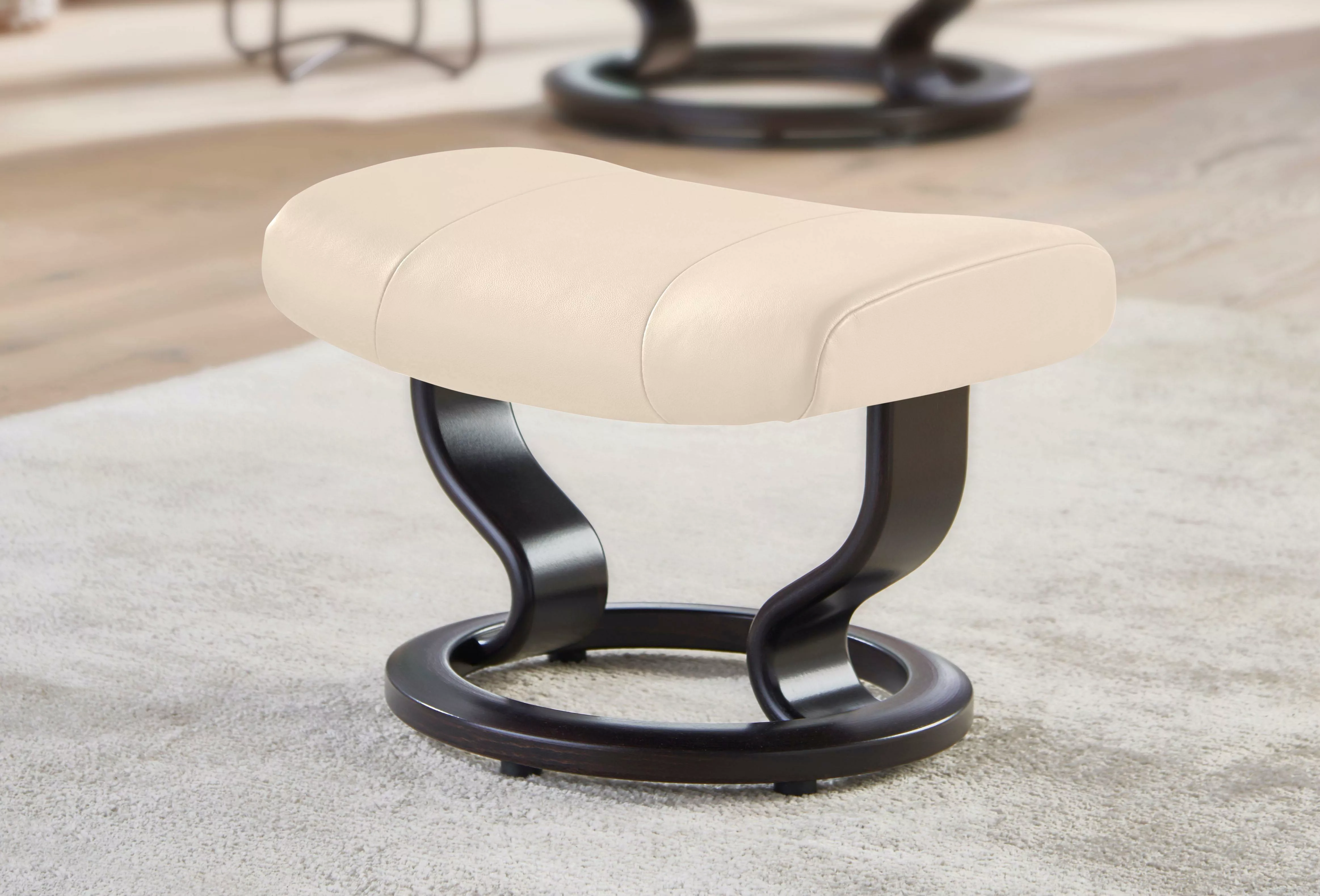 Stressless® Hocker »Garda«, mit Classic Base, Gestell Wenge günstig online kaufen