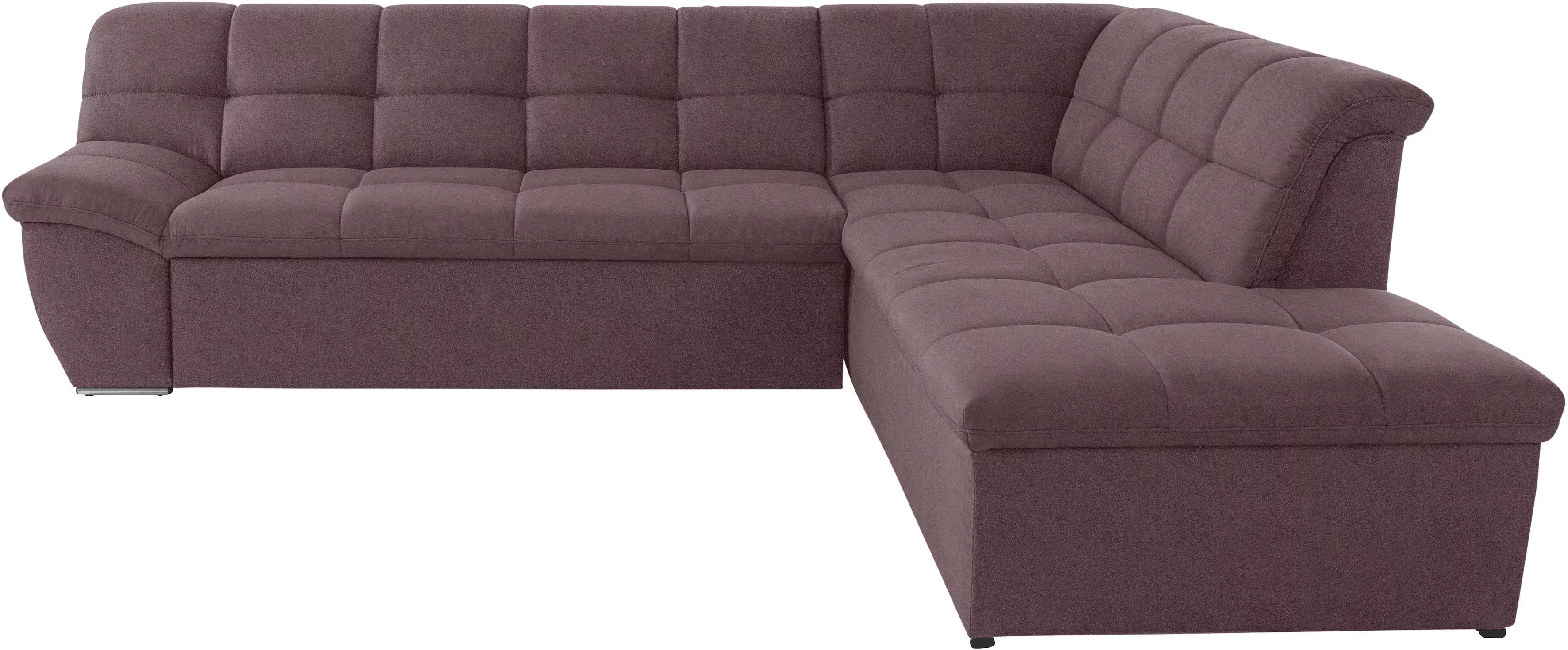 DOMO collection Ecksofa "Lagoa L-Form", wahlweise mit Bettfunktion, frei im günstig online kaufen