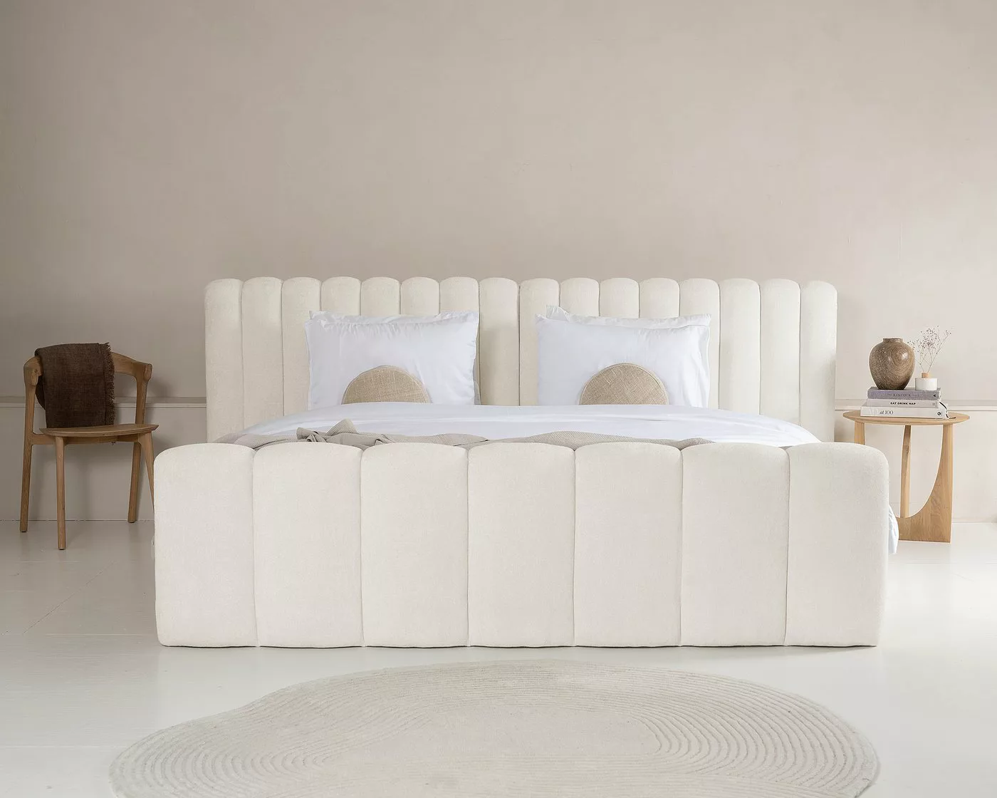 Sitheim-Europe Bett Adore Chic Designerbett Beige mit oder ohne Matratze günstig online kaufen