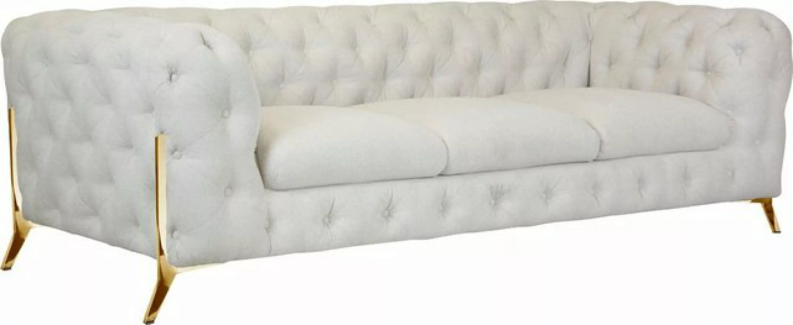 Leonique Chesterfield-Sofa "Amaury", aufwändige Knopfheftung, moderne Chest günstig online kaufen