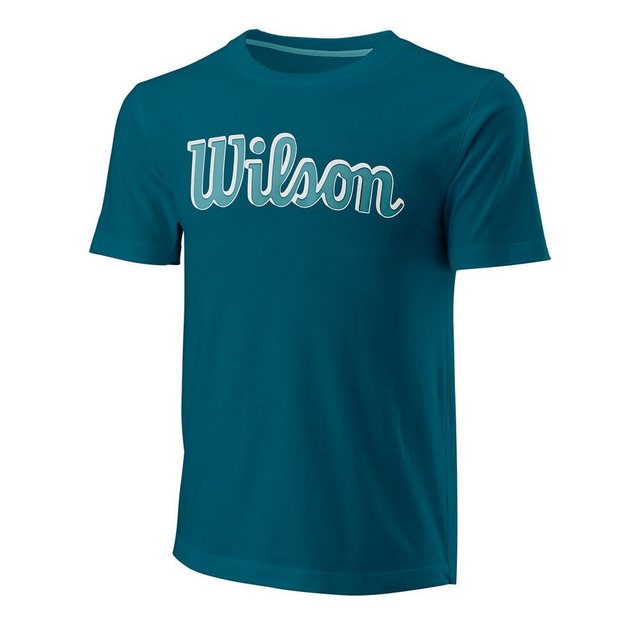 Wilson T-Shirt Script Eco Tee Slimfit günstig online kaufen