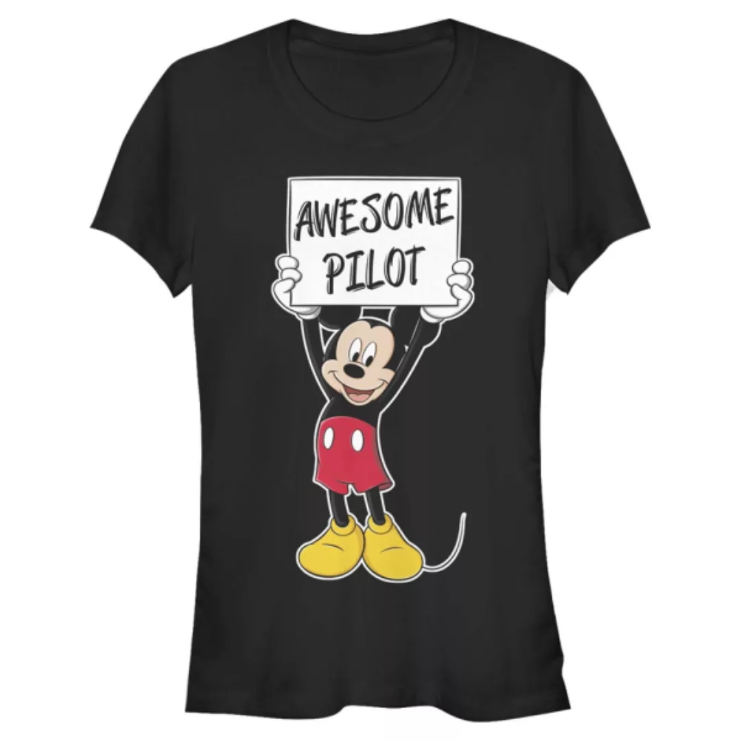 Disney Classics - Micky Maus - Micky Maus Mickey Awesome Pilot - Frauen T-S günstig online kaufen