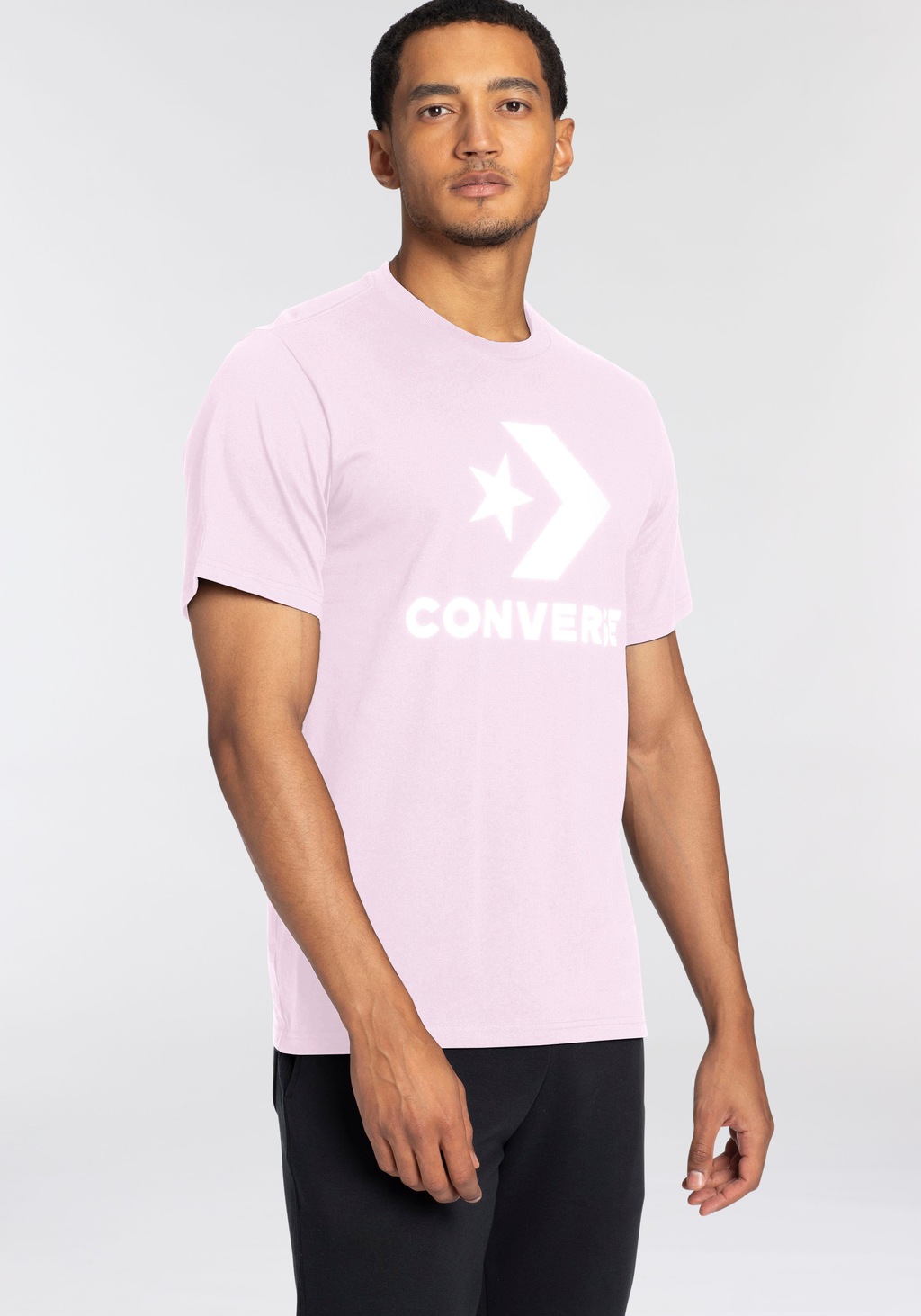 Converse T-Shirt "Unisex GO-TO STAR CHEVRON LOGO STANDARD-FIT", Unisex günstig online kaufen