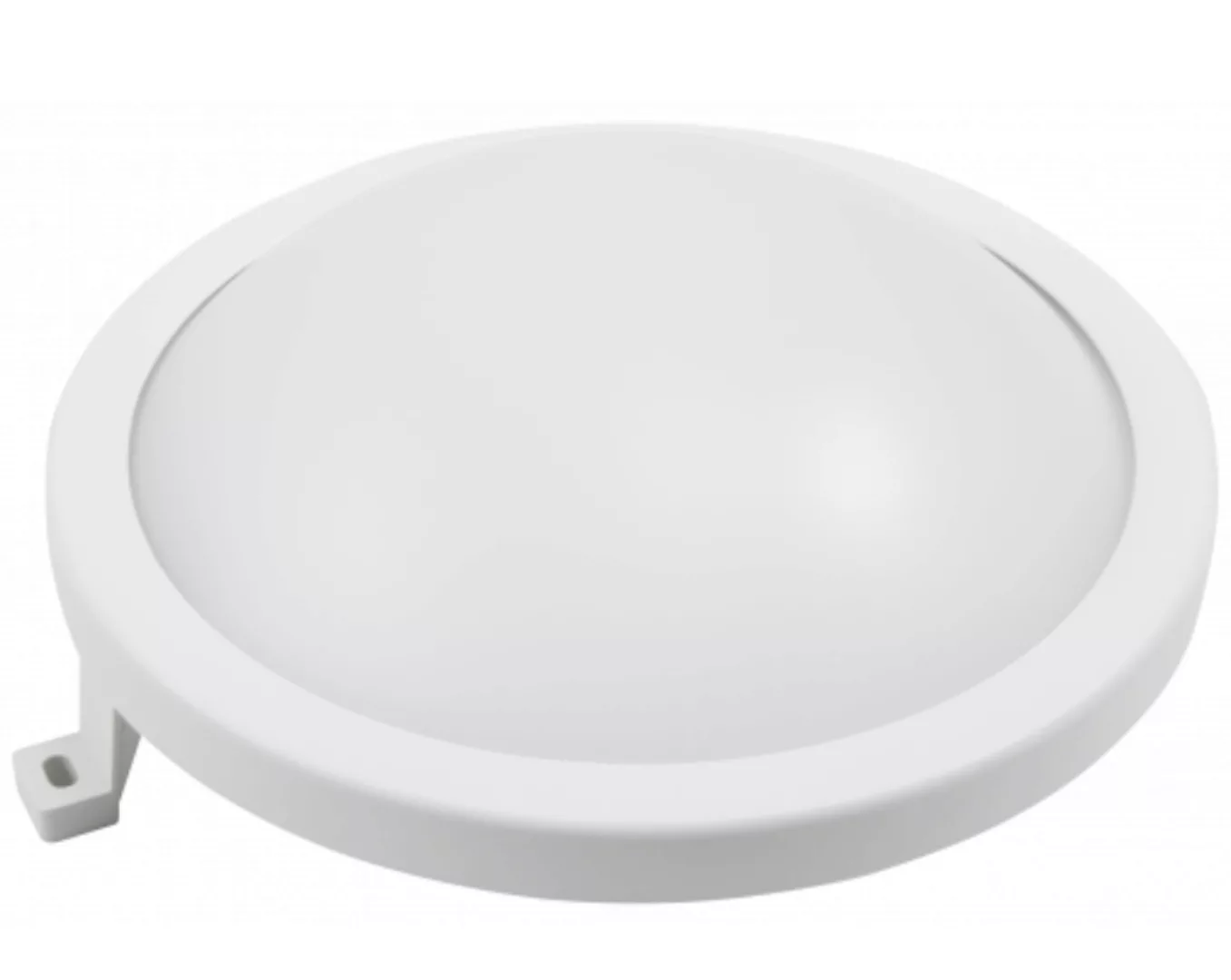 LED Feuchtraumleuchte McShine 840lm, 4000K, 12W, neutralweiß, IP65, Ø190x79 günstig online kaufen