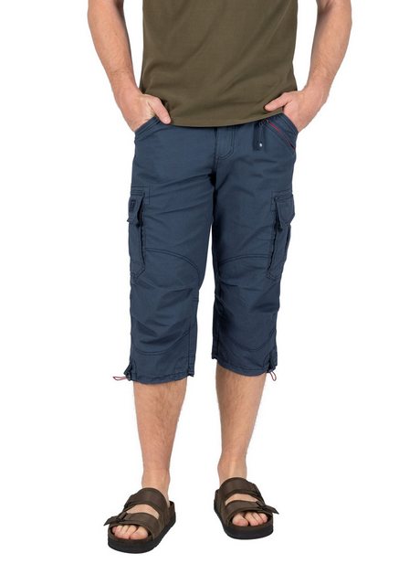 Timezone Herren 3/4 Cargo Hose LOOSE MILESTZ SHORT Mid Waist Loose Fit - Ol günstig online kaufen