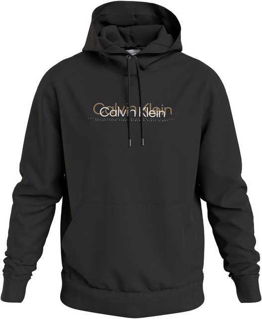 Calvin Klein Big&Tall Kapuzensweatshirt BT_DOUBLE FLOCK LOGO HOODIE mit Mar günstig online kaufen