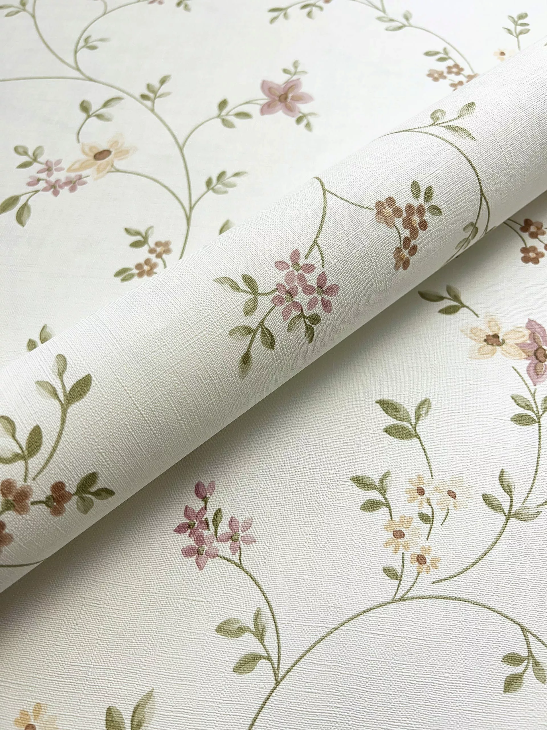 Newroom Vliestapete, Orange Tapete Floral Blumen günstig online kaufen