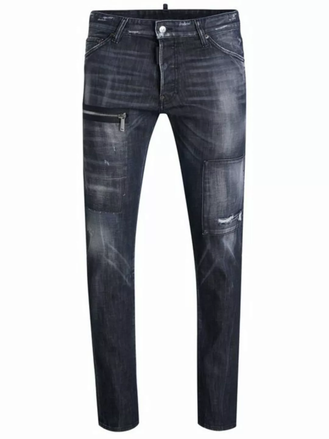 Dsquared2 Slim-fit-Jeans Dsquared2 Jeans dunkelgrau günstig online kaufen