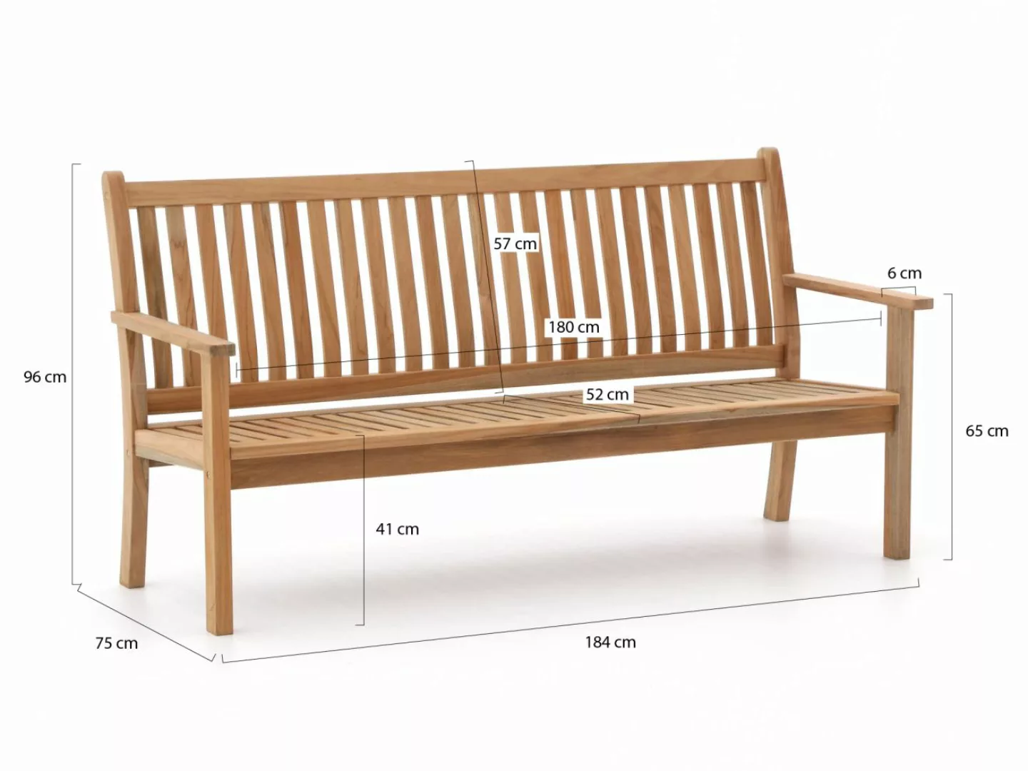 Sunyard Oxford Gartenbank 180 cm günstig online kaufen