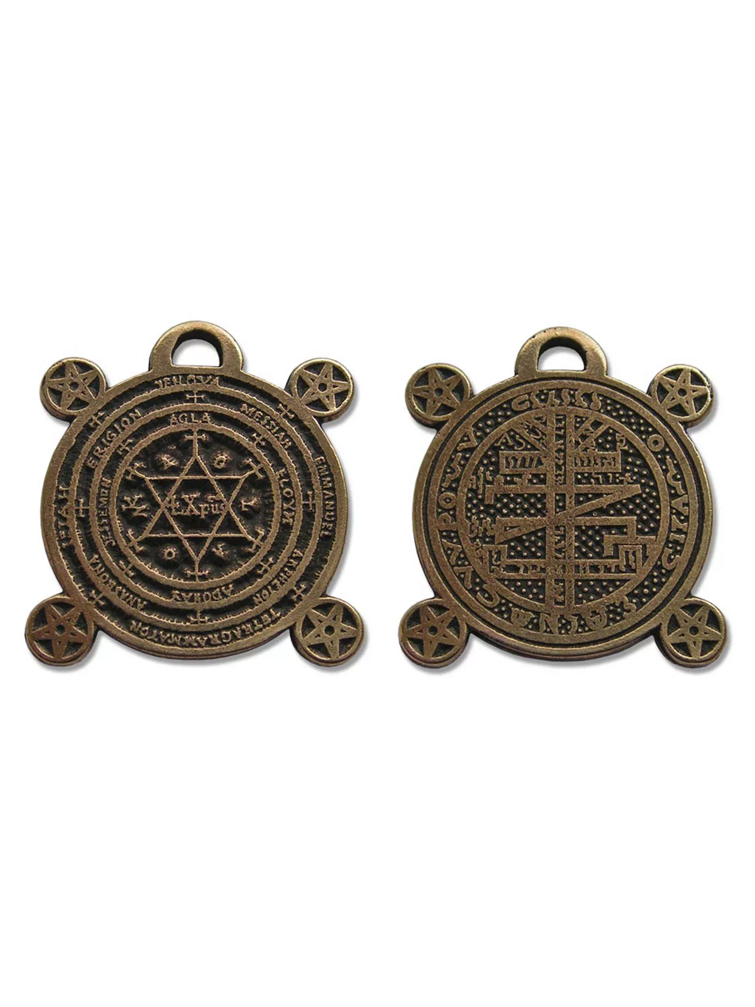 Adelia´s Amulett "Amulett Anhänger Alte Symbole Salomons Glückspentakel", S günstig online kaufen