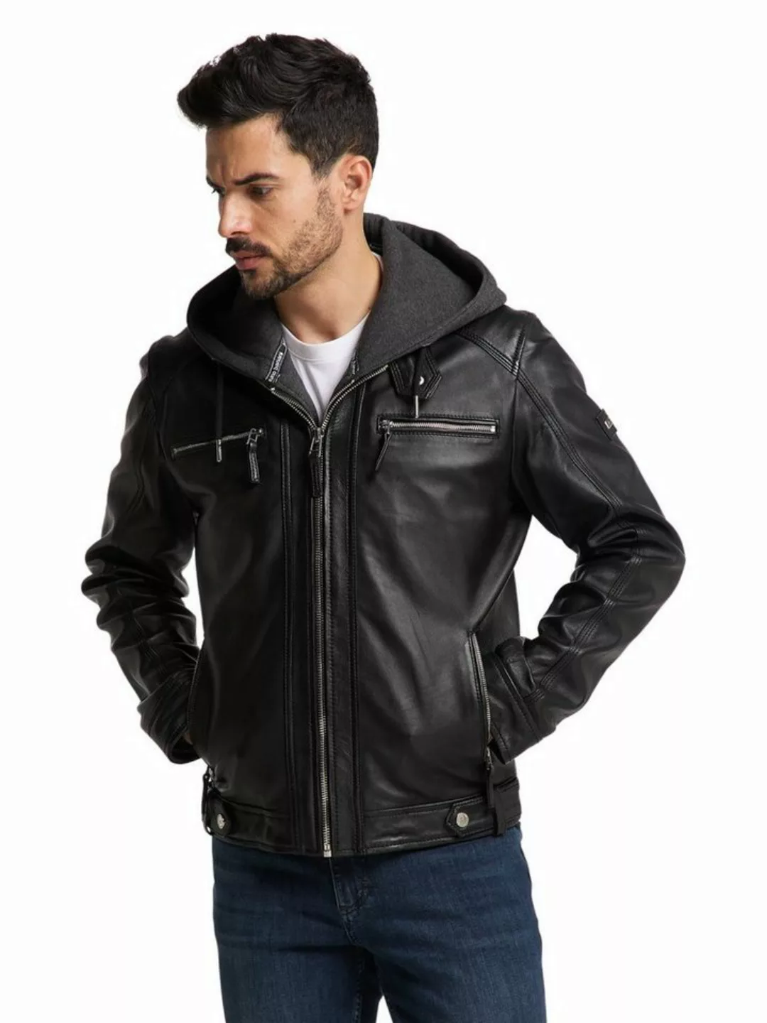 Bruno Banani Lederjacke SMUDO günstig online kaufen