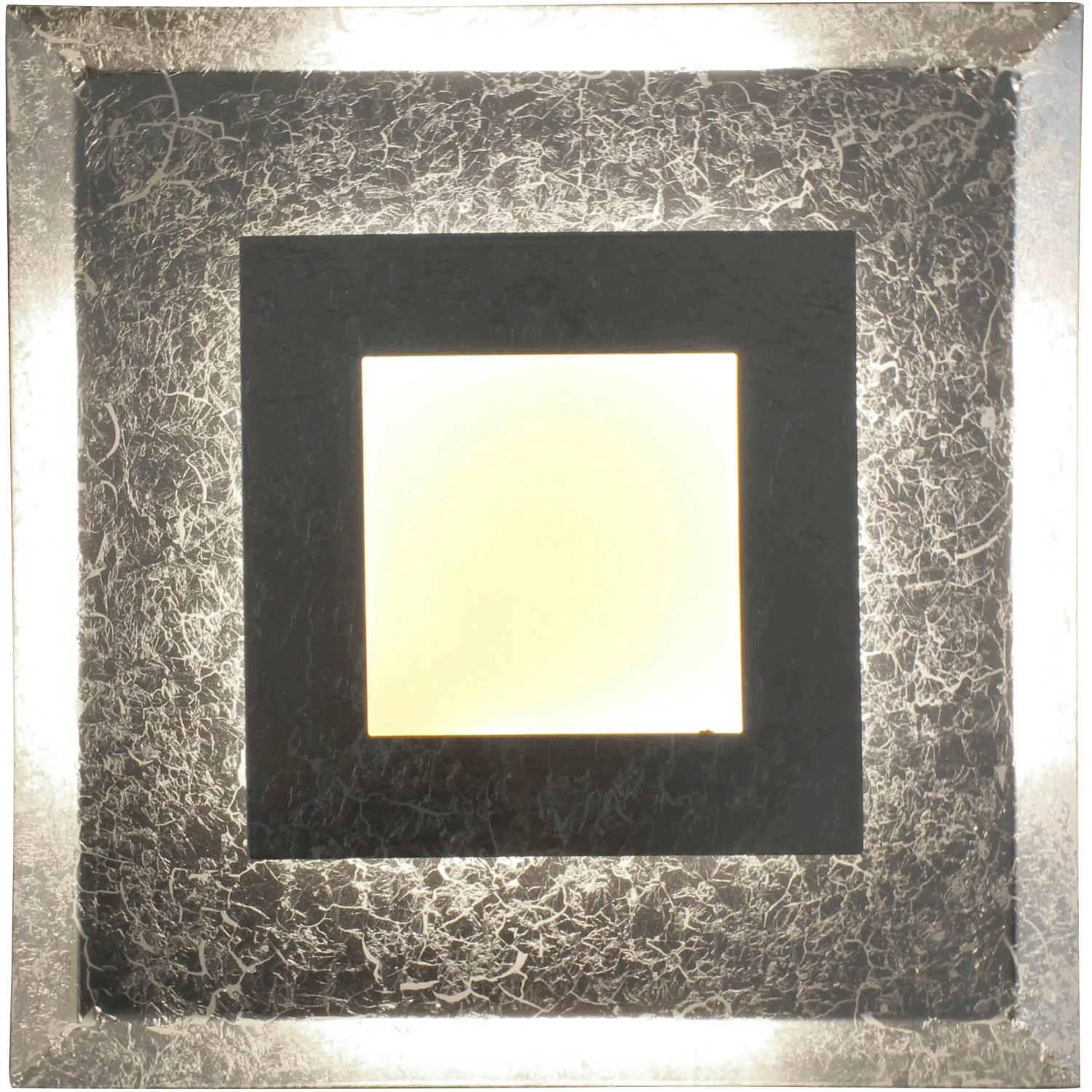 LED-Wandleuchte Window, 39x39 cm, silber günstig online kaufen