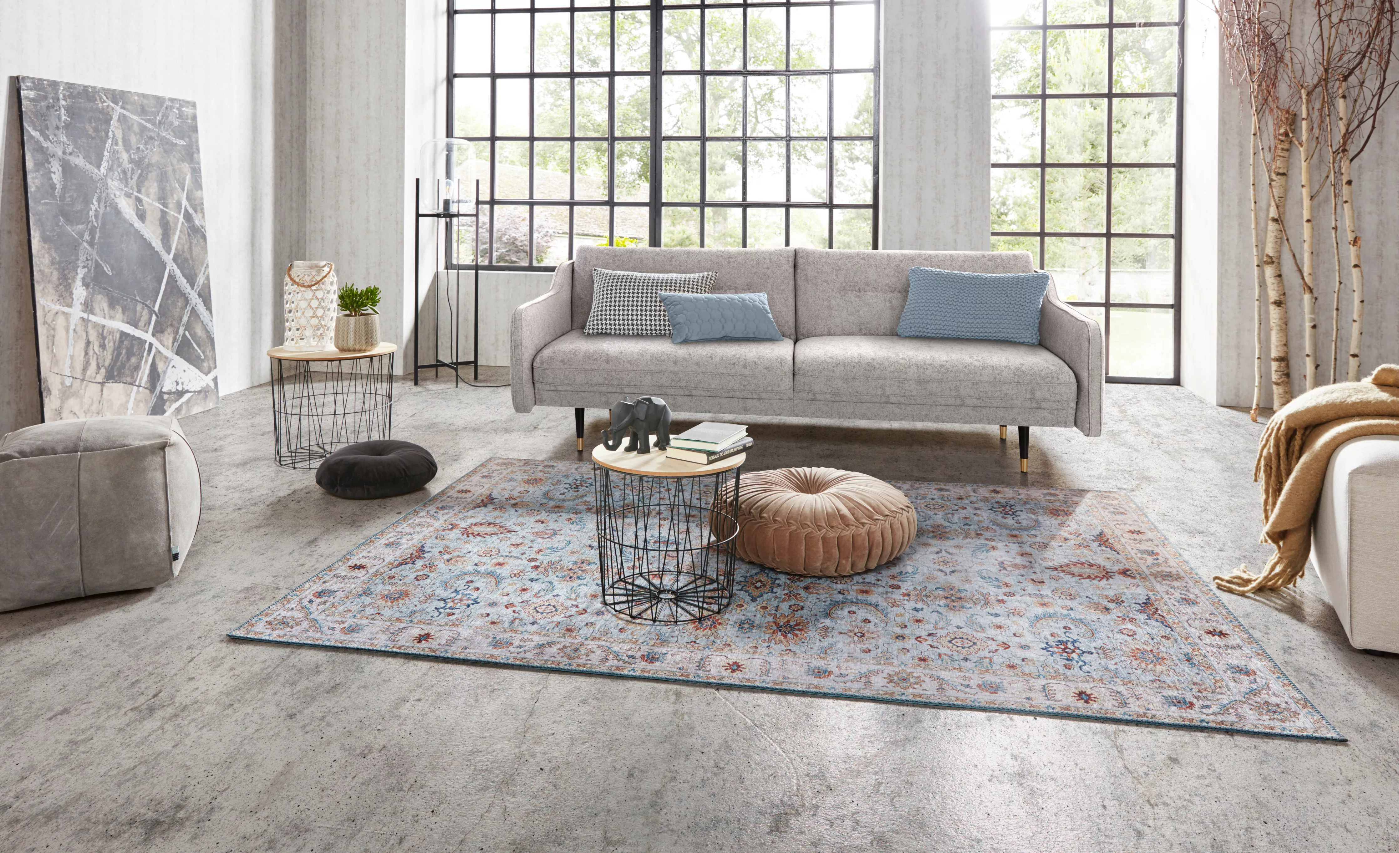 HANSE Home Teppich »Vivana«, rechteckig, 5 mm Höhe, Orientalisch, Läufer, V günstig online kaufen