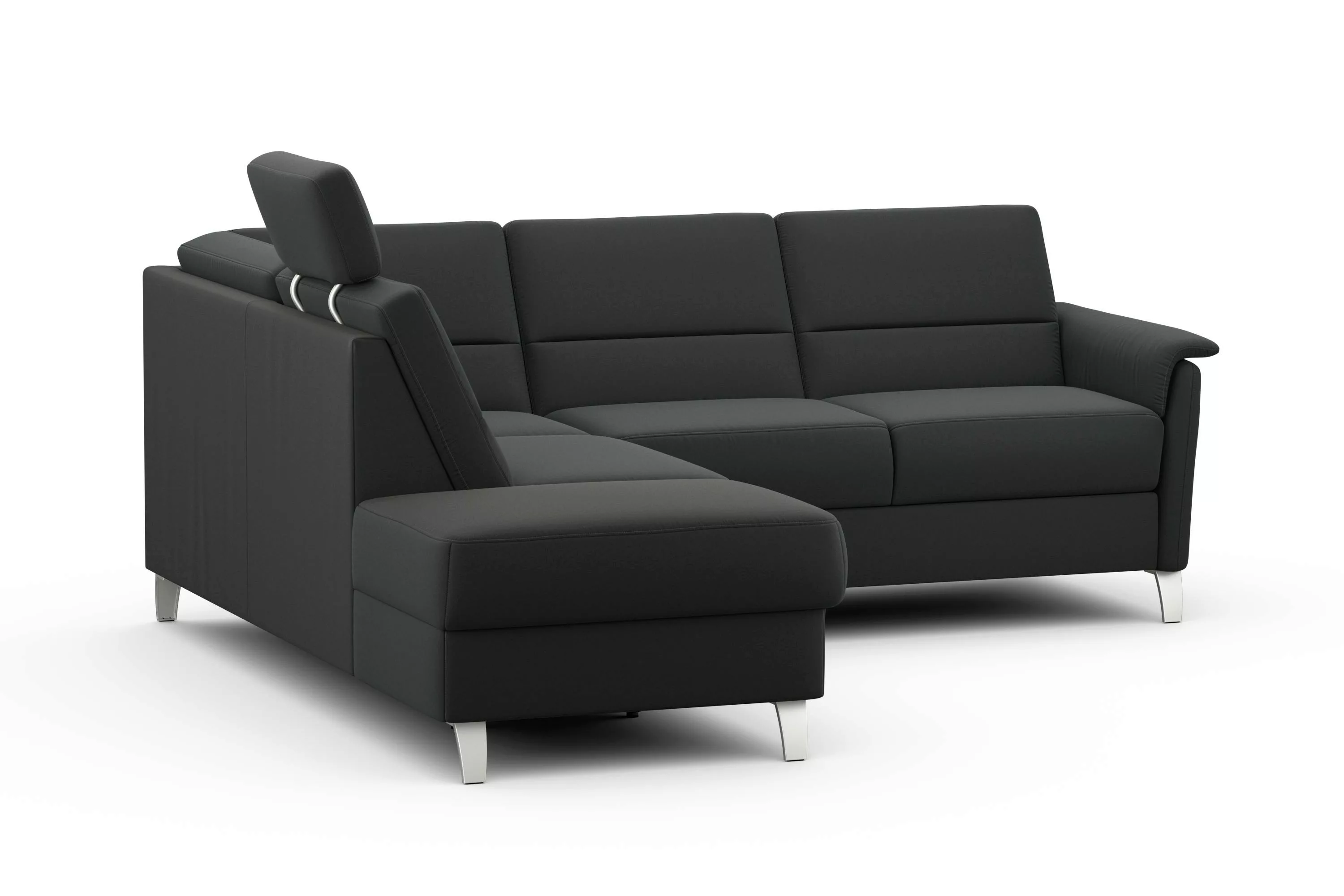 sit&more Ecksofa "Palmera L-Form", wahlweise mit Bettfunktion und Bettkaste günstig online kaufen