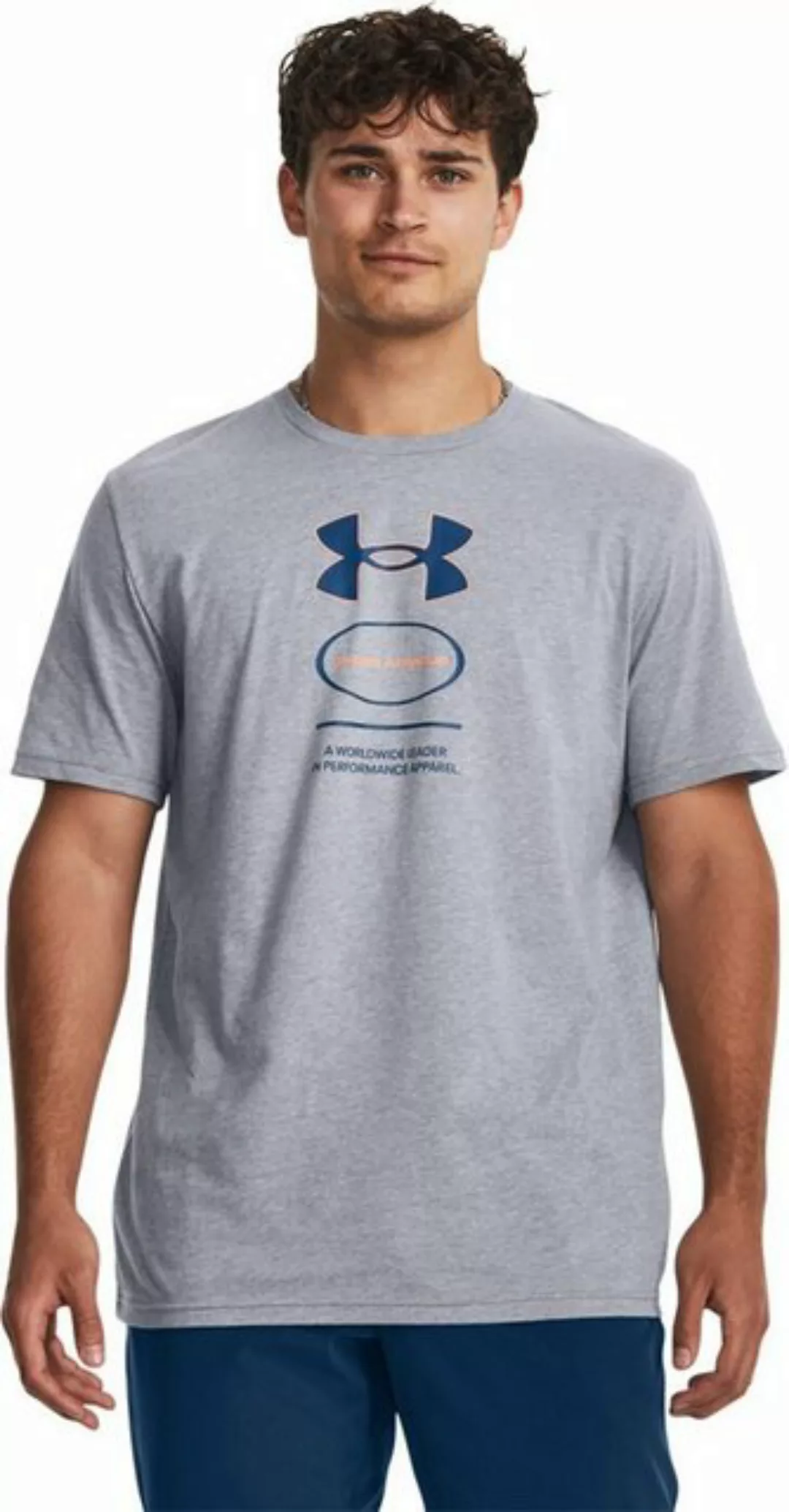Under Armour® T-Shirt UA M BRANDED GEL STACK SS günstig online kaufen