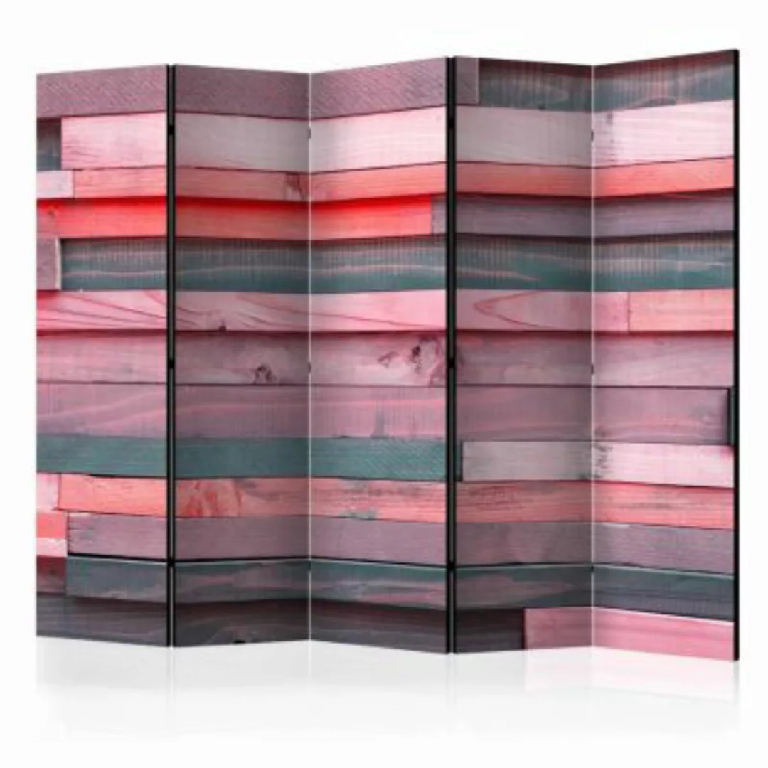 artgeist Paravent Pink Manor II [Room Dividers] mehrfarbig Gr. 225 x 172 günstig online kaufen