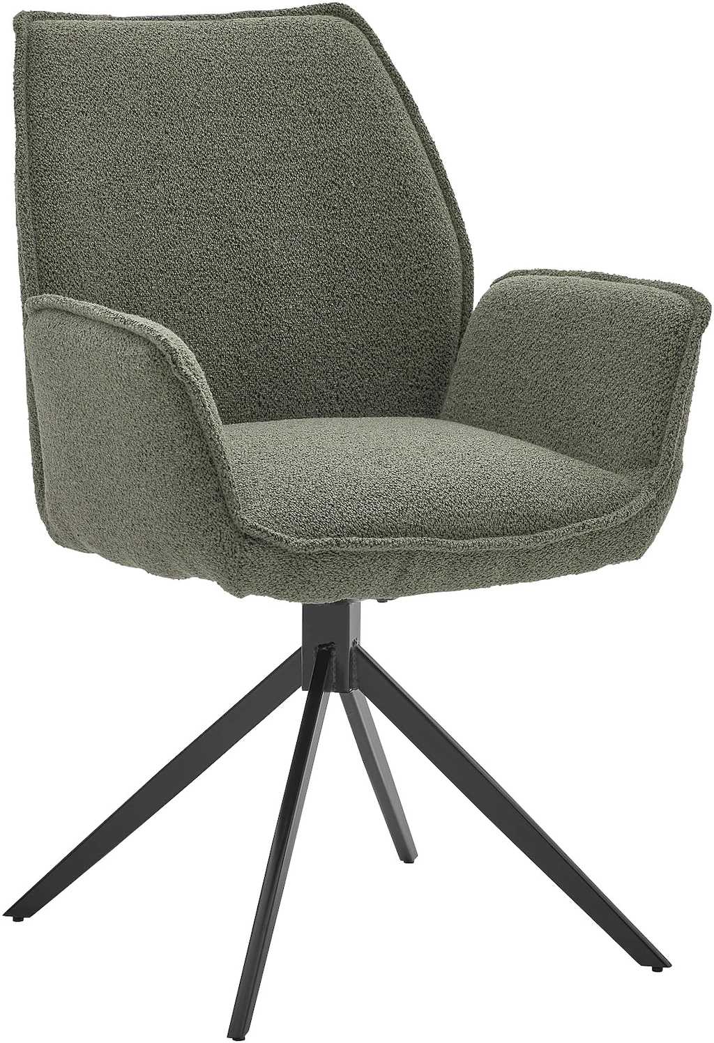 Musterring Esszimmerstuhl "Tiama", (Set), 2 St., Bouclé, Stativgestell aus günstig online kaufen
