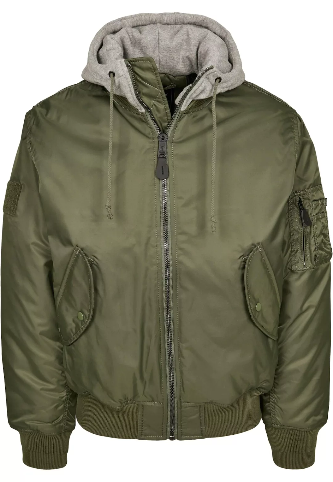 Brandit Anorak "Brandit Herren Hooded MA1 Bomber Jacket", (1 St.), mit Kapu günstig online kaufen