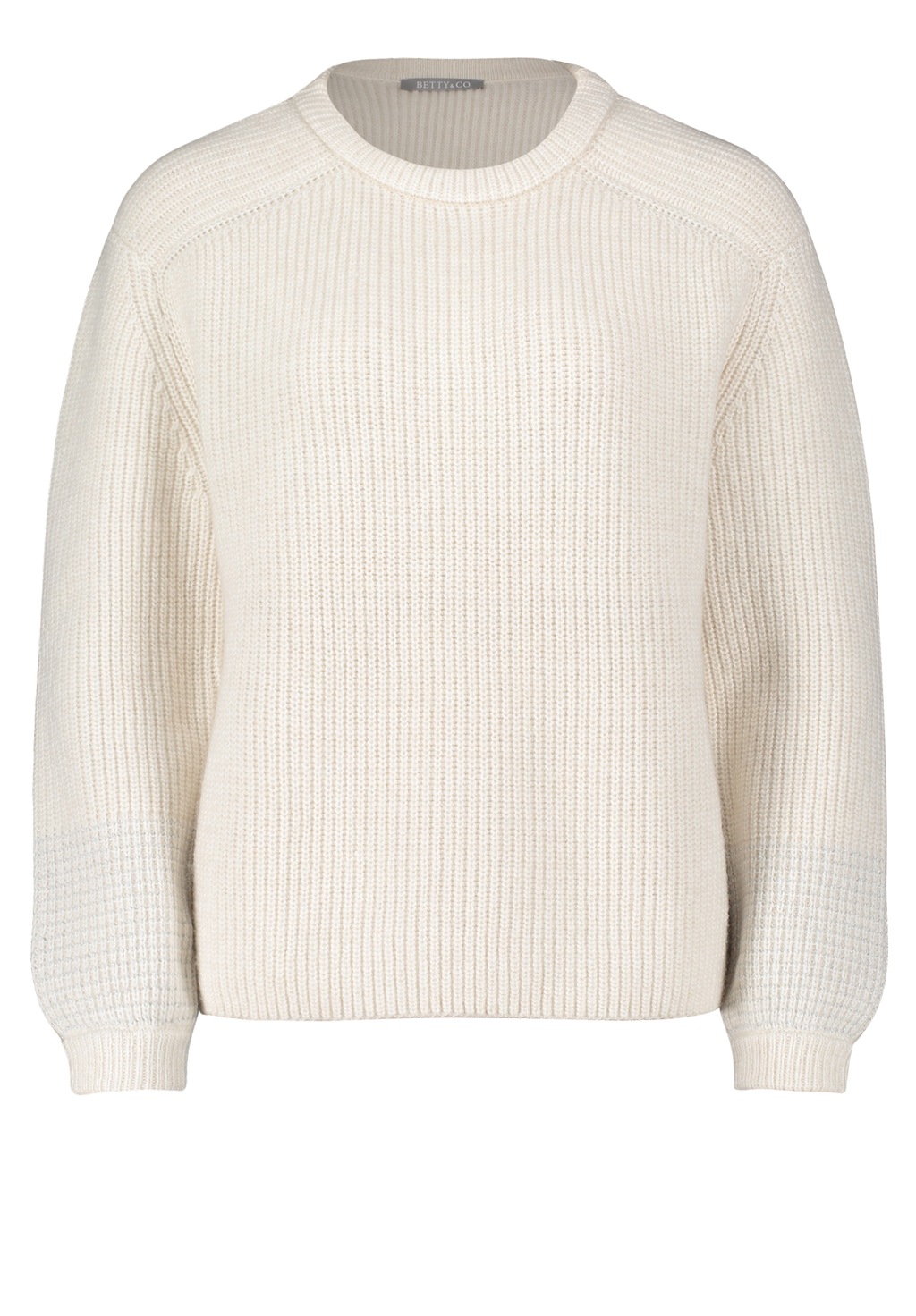 Betty&Co Strickpullover "Betty & Co Damen Strickpullover mit Schmuckkanten" günstig online kaufen