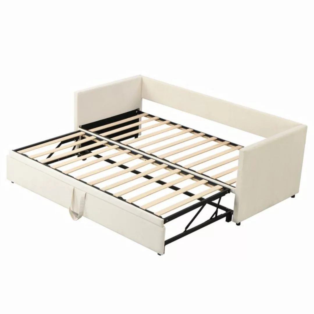 MODFU Schlafsofa Funktionsbett Doppelbett, Ausziehbares Daybett Tagesbett, günstig online kaufen