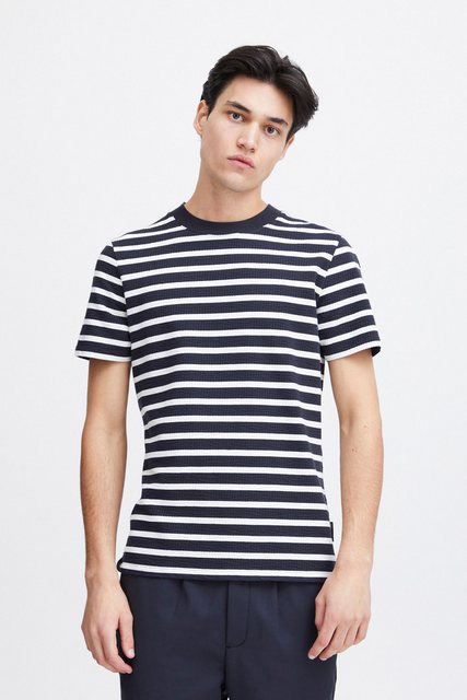 Casual Friday T-Shirt CFThor structured striped tee Lässiges T-shirt mit St günstig online kaufen