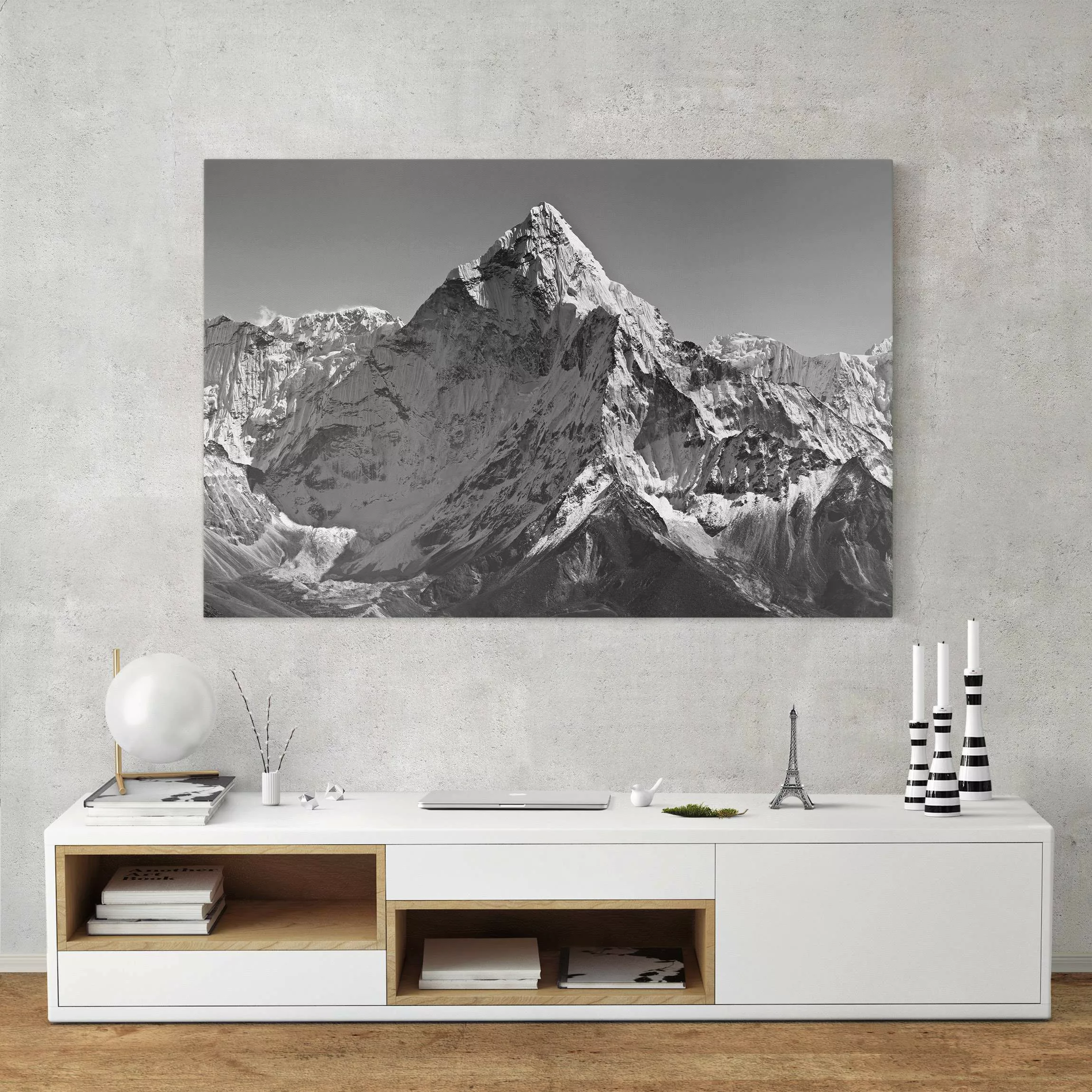 Leinwandbild Berg - Querformat Der Himalaya II günstig online kaufen
