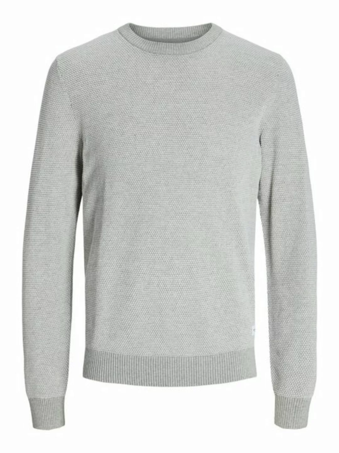 Jack & Jones Rundhalspullover JJEGLOBE KNIT CREW NECK NOOS in Strick Optik günstig online kaufen